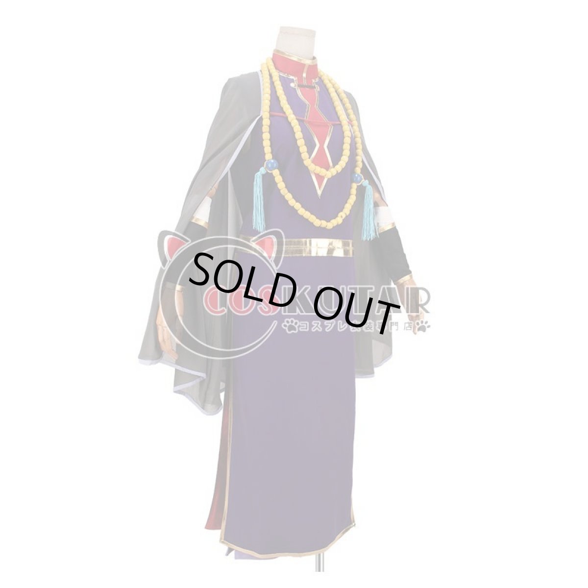 画像2: ツキウタ。 月歌奇譚・太極伝奇 葉月陽 コスプレ衣装 (2)