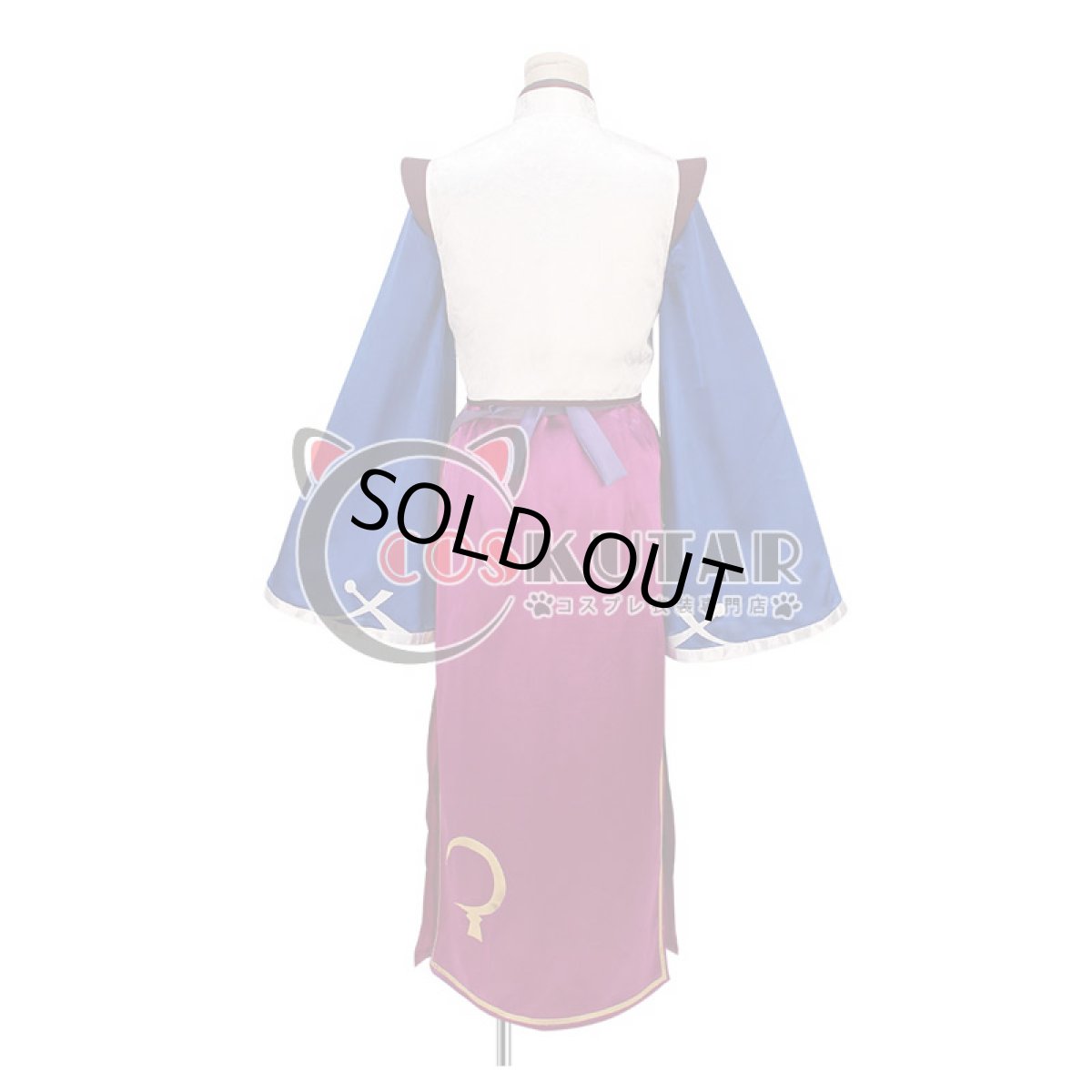 画像4: ツキウタ。 月歌奇譚・太極伝奇 長月夜 コスプレ衣装 (4)