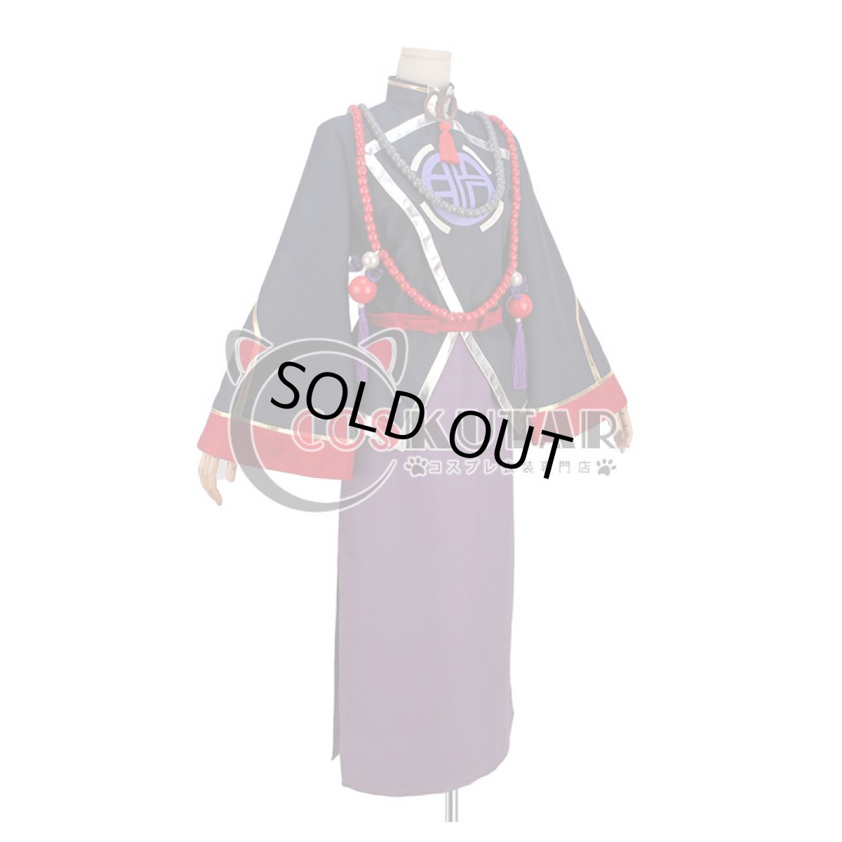 画像2: ツキウタ。 月歌奇譚・太極伝奇 霜月隼 コスプレ衣装 (2)