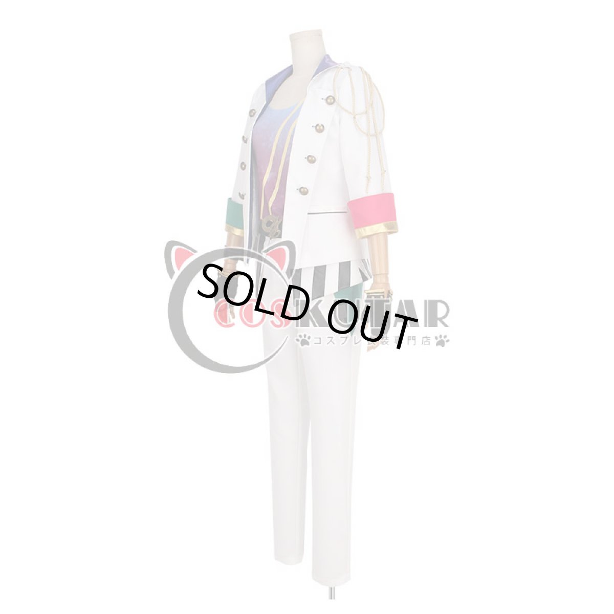 画像3: ツキウタ。 ONE CHANCE 文月海 ステージ衣装 コスプレ衣装 (3)