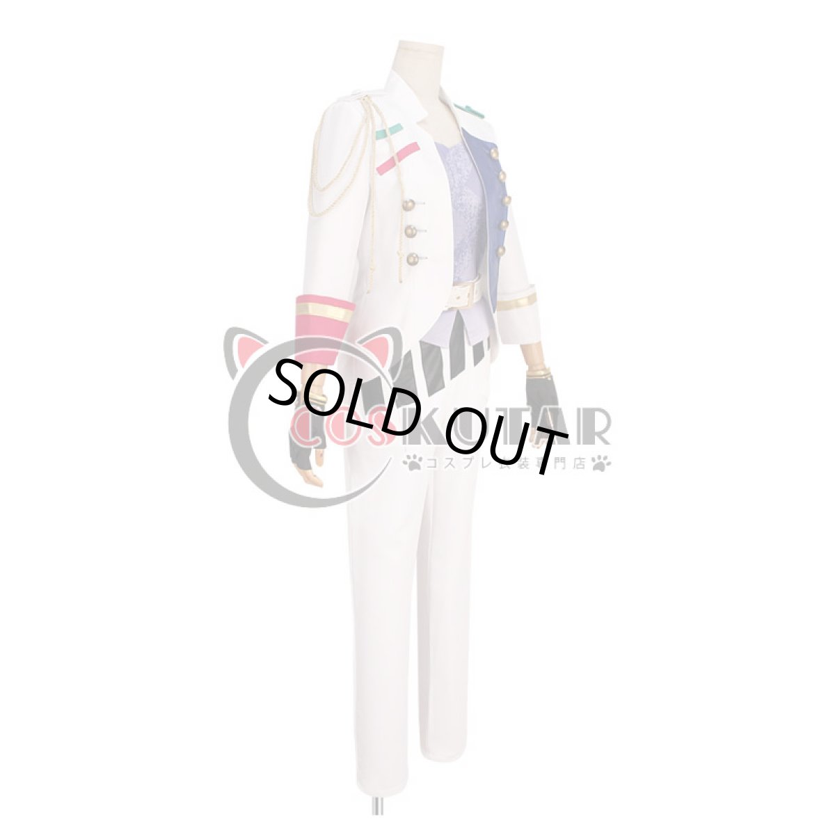 画像2: ツキウタ。 ONE CHANCE 長月夜 ステージ衣装 コスプレ衣装 (2)