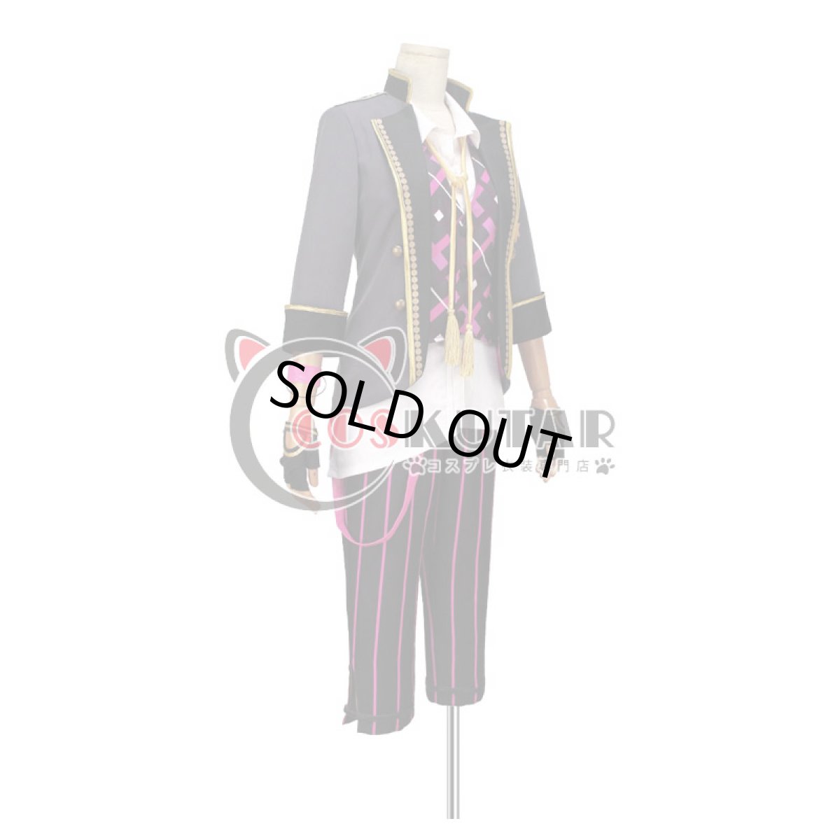 画像2: ツキウタ。　如月恋　GRAVITY!　コスプレ衣装 (2)