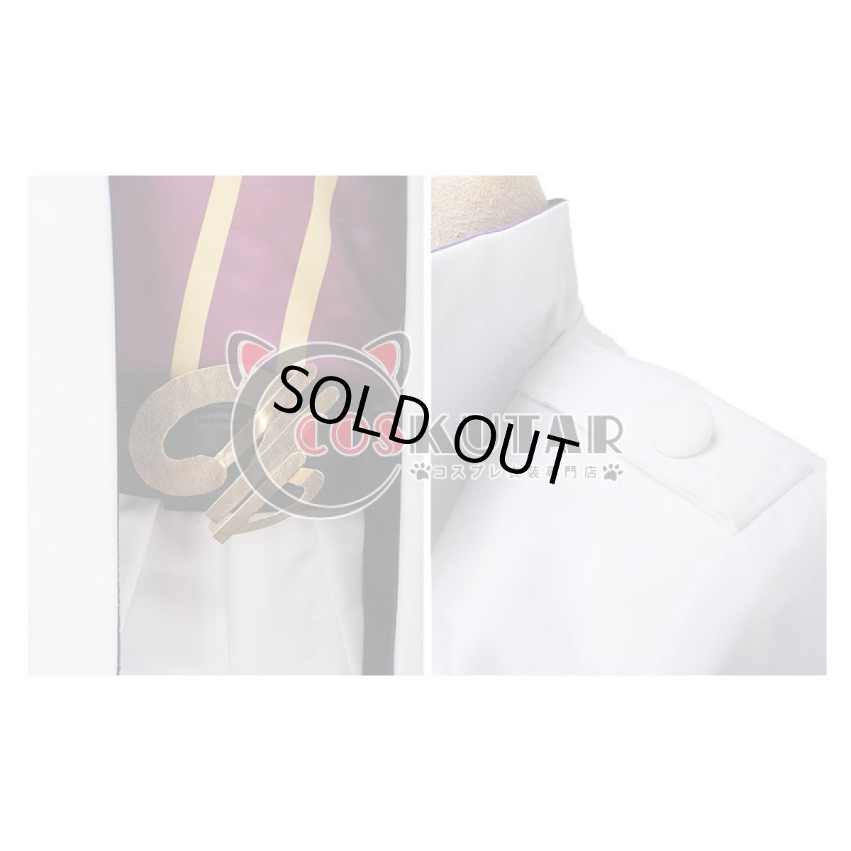 画像8: ツキウタ。 ONE CHANCE 文月海 ステージ衣装 コスプレ衣装 (8)