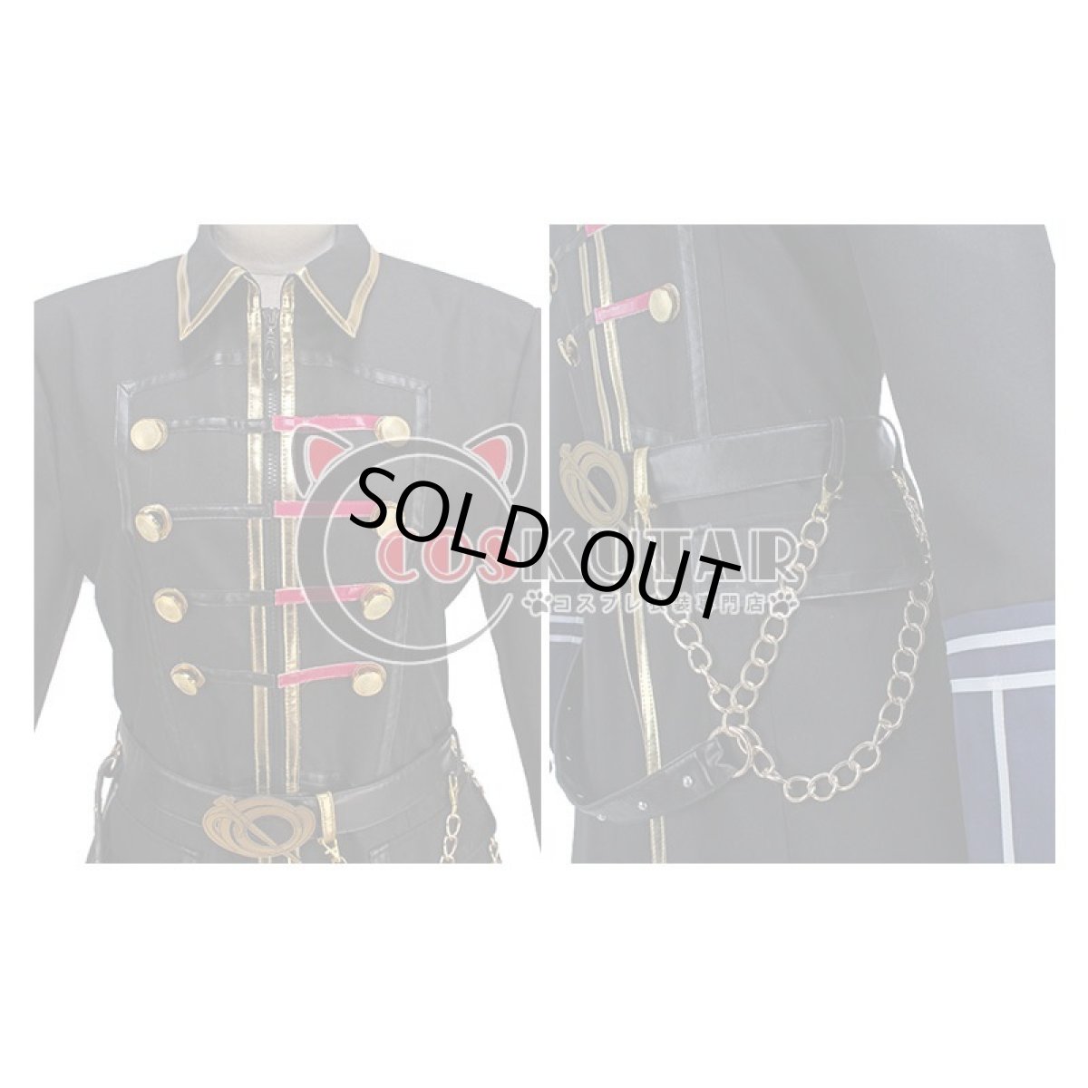 画像9: ツキウタ。 TSUKINO EMPIRE（ツキノ帝国） 睦月始 コスプレ衣装 (9)