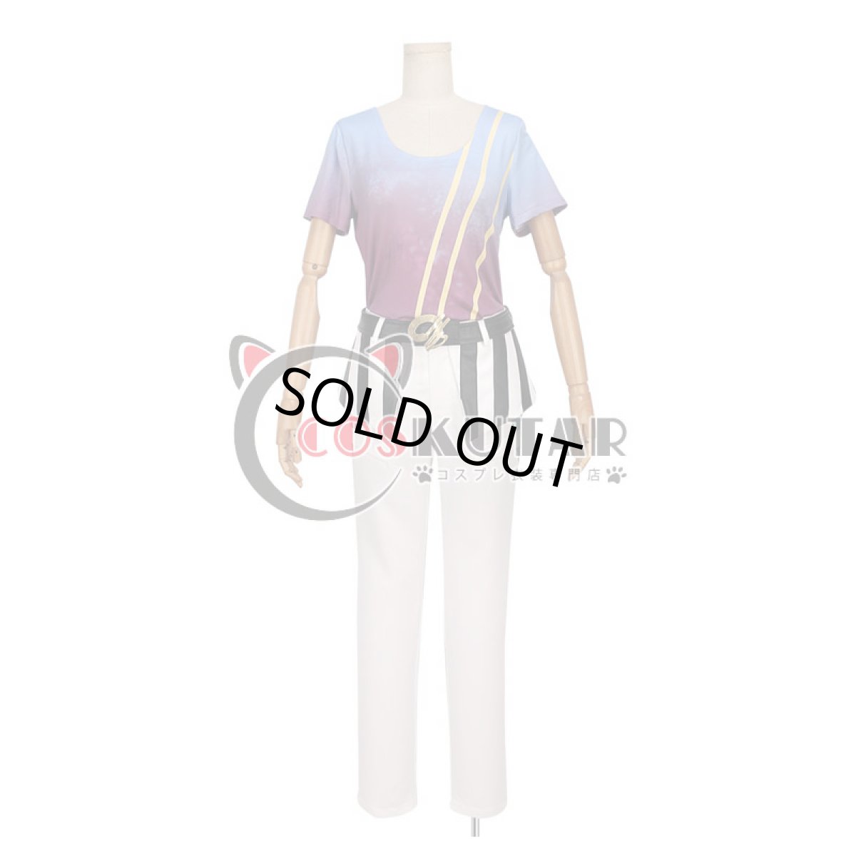 画像5: ツキウタ。 ONE CHANCE 文月海 ステージ衣装 コスプレ衣装 (5)