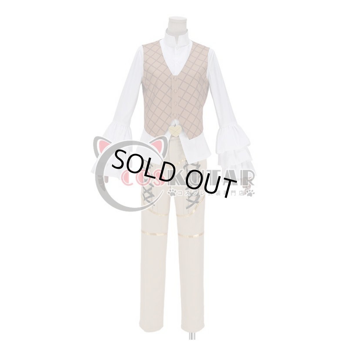 画像5: IDOLiSH7 アイドリッシュセブン アイナナ TRIGGER MECHANICAL LULLABY メカニカルララバイ 一番くじ衣装 八乙女楽 コスプレ衣装 (5)