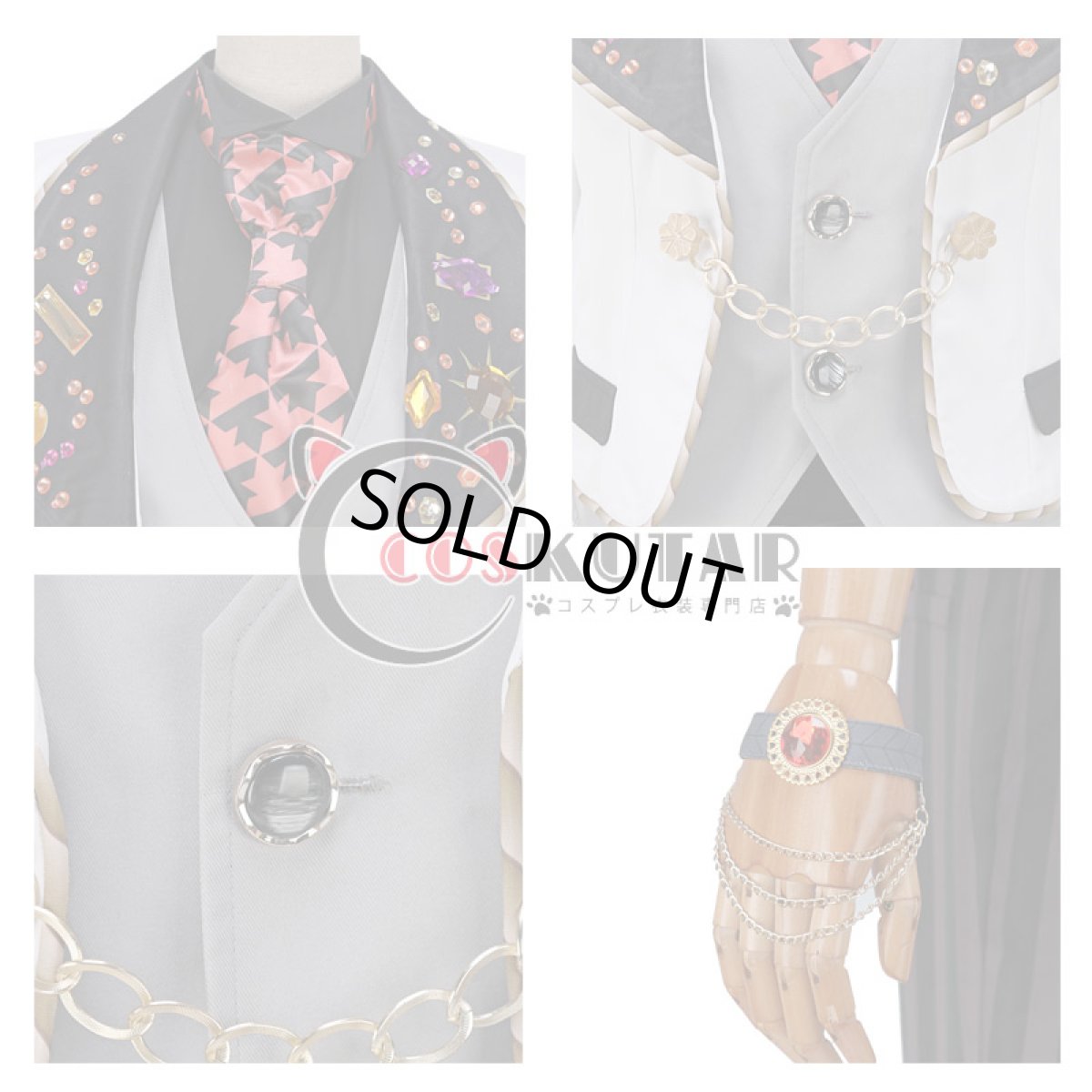 画像9: IDOLiSH7 アイドリッシュセブン アイナナ アニメOP WiSH VOYAGE 和泉三月 コスプレ衣装 (9)