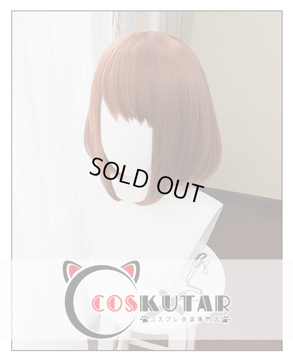 画像2: 僕のヒーローアカデミア 麗日お茶子 コスプレウィッグ (2)