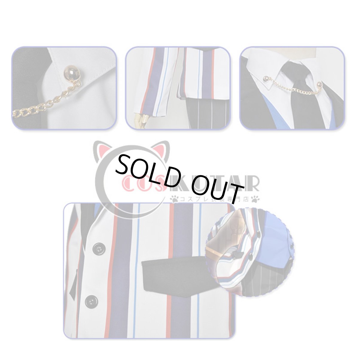 画像4: FGO アーサー・ペンドラゴン コスプレ衣装 2周年記念 英霊正装 概念礼装 旧セイバー プロトタイプ (4)