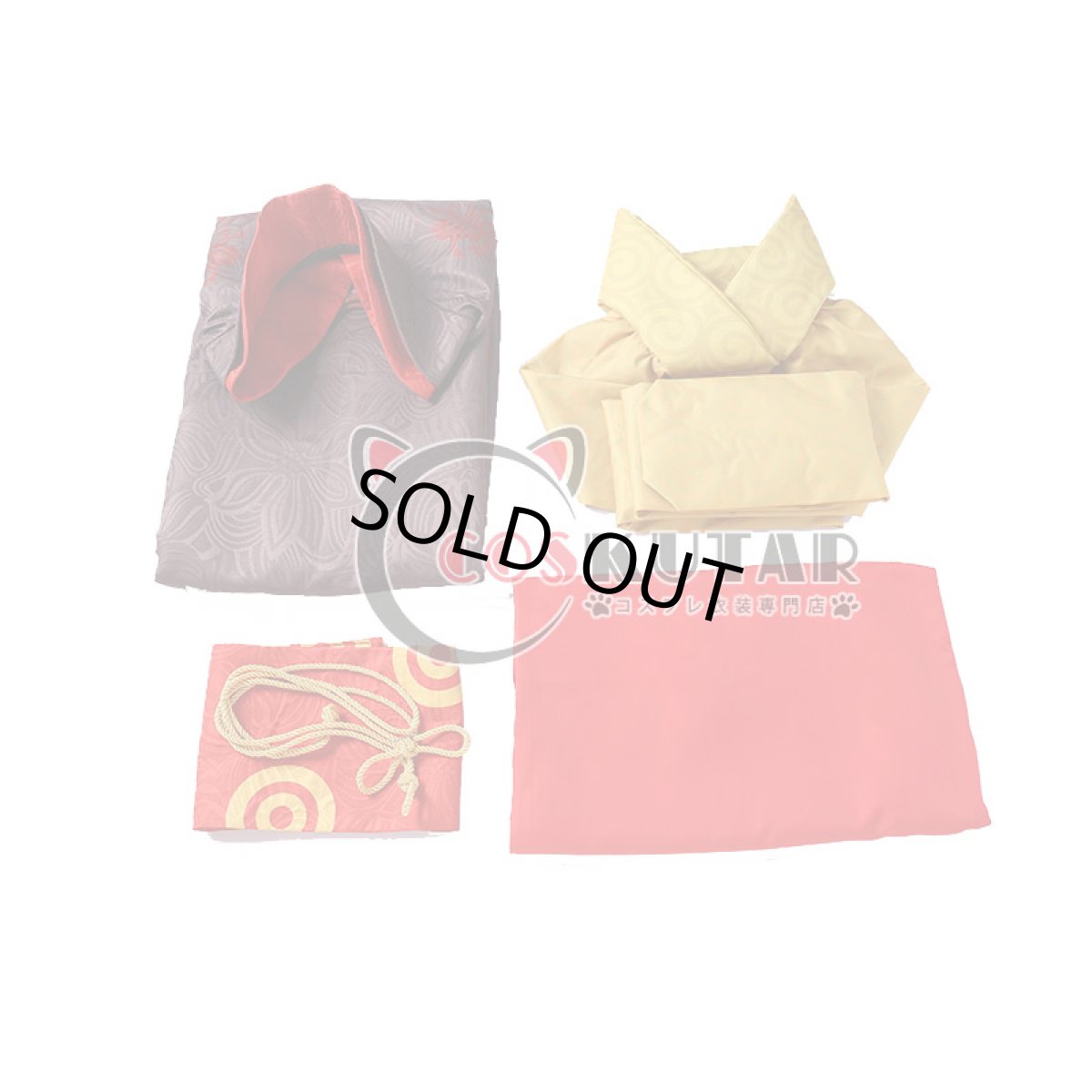 画像10: 第五人格 identityV 芸者(紅蝶) 美智子 コスプレ衣装 (10)