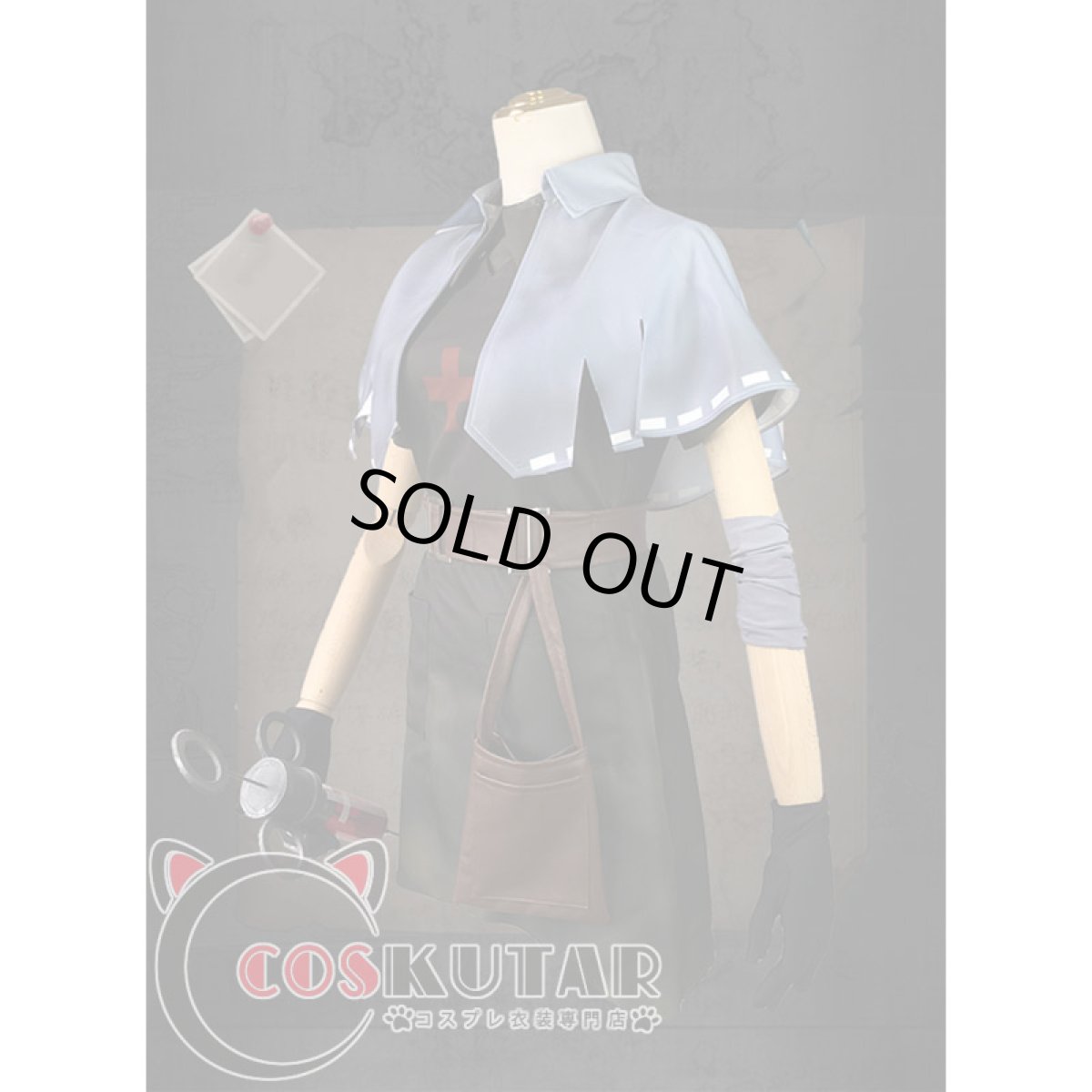 画像3: 第五人格 IdentityV 裏面 医師 エミリー・ダイアー コスプレ衣装 (3)