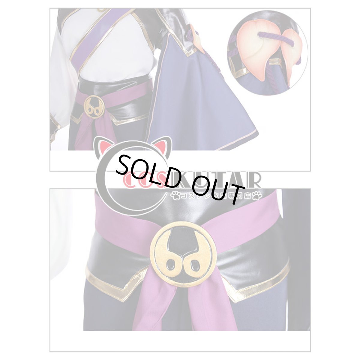 画像6: Fate/Grand Order FGO 蘭陵王 コスプレ衣装 霊基再臨 第二段階 (6)