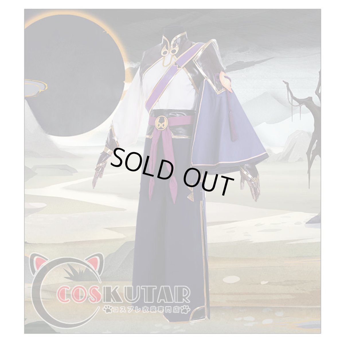 画像3: Fate/Grand Order FGO 蘭陵王 コスプレ衣装 霊基再臨 第二段階 (3)