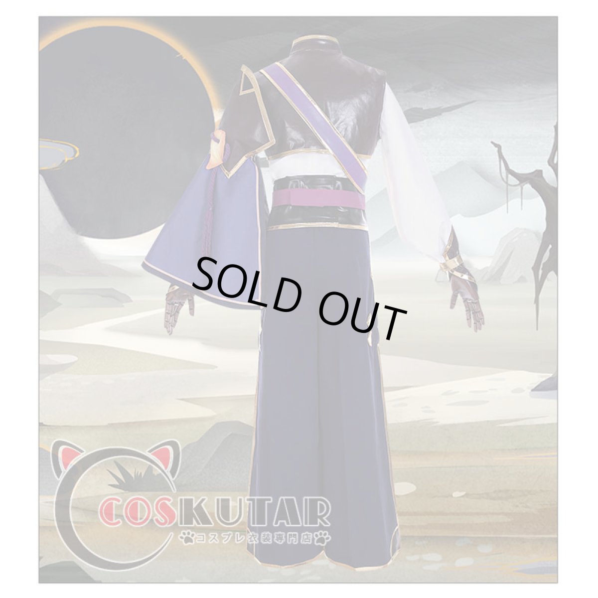 画像4: Fate/Grand Order FGO 蘭陵王 コスプレ衣装 霊基再臨 第二段階 (4)