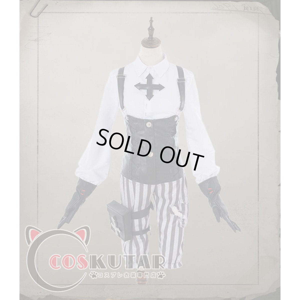 画像8: 第五人格 IdentityV ゴシック 機械技師 トレイシー コスプレ衣装 (8)