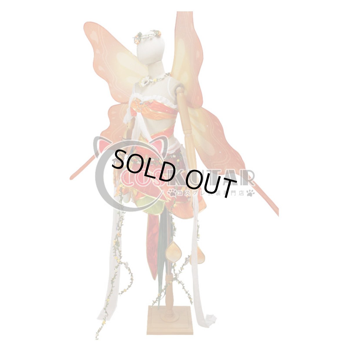 画像3: Love Love! ラブライブ! 妖精の国編 覚醒後 高坂 穂乃果 コスプレ衣装 (3)