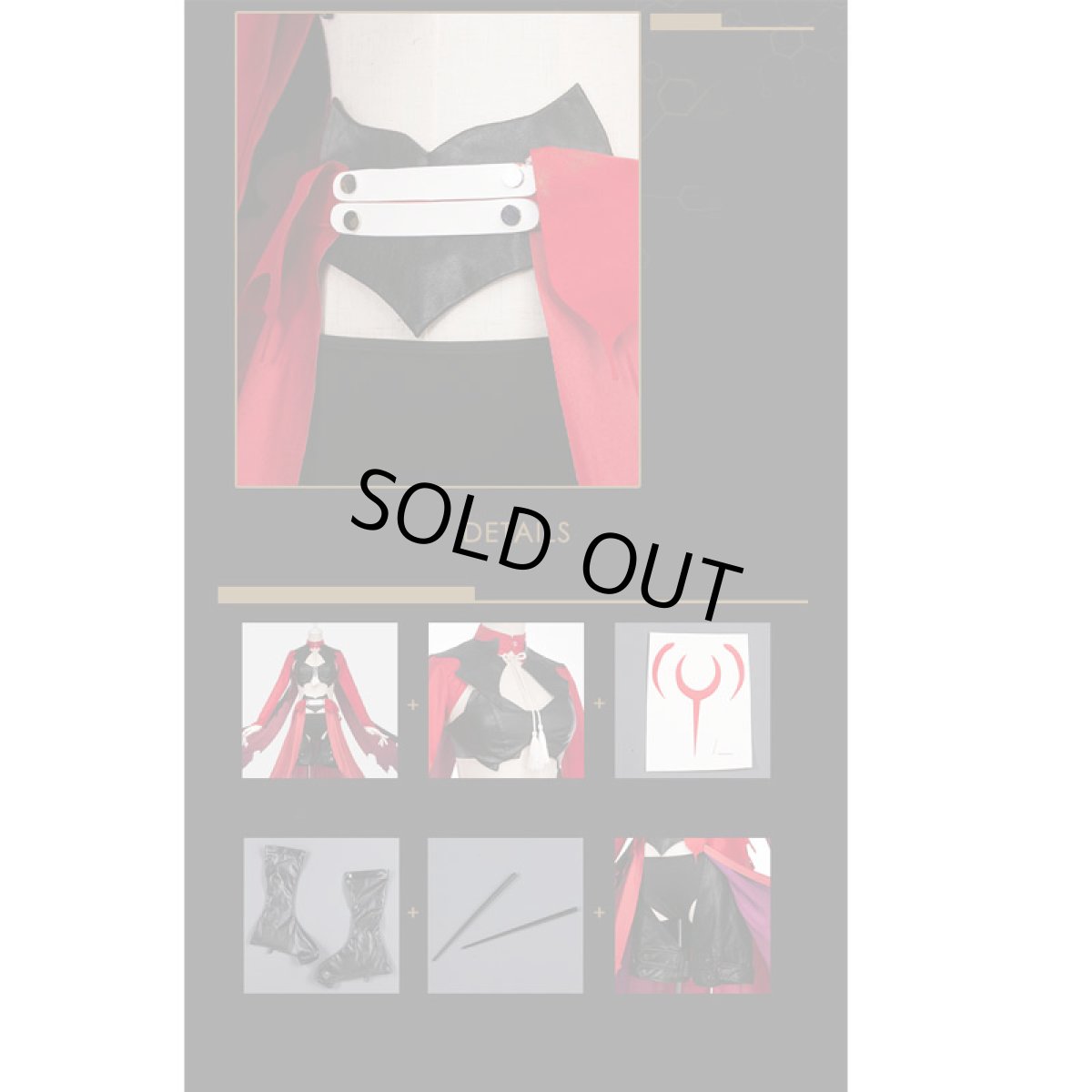 画像8: Fate/Grand Order FGO クロエ・フォン・アインツベルン コスプレ衣装 (8)