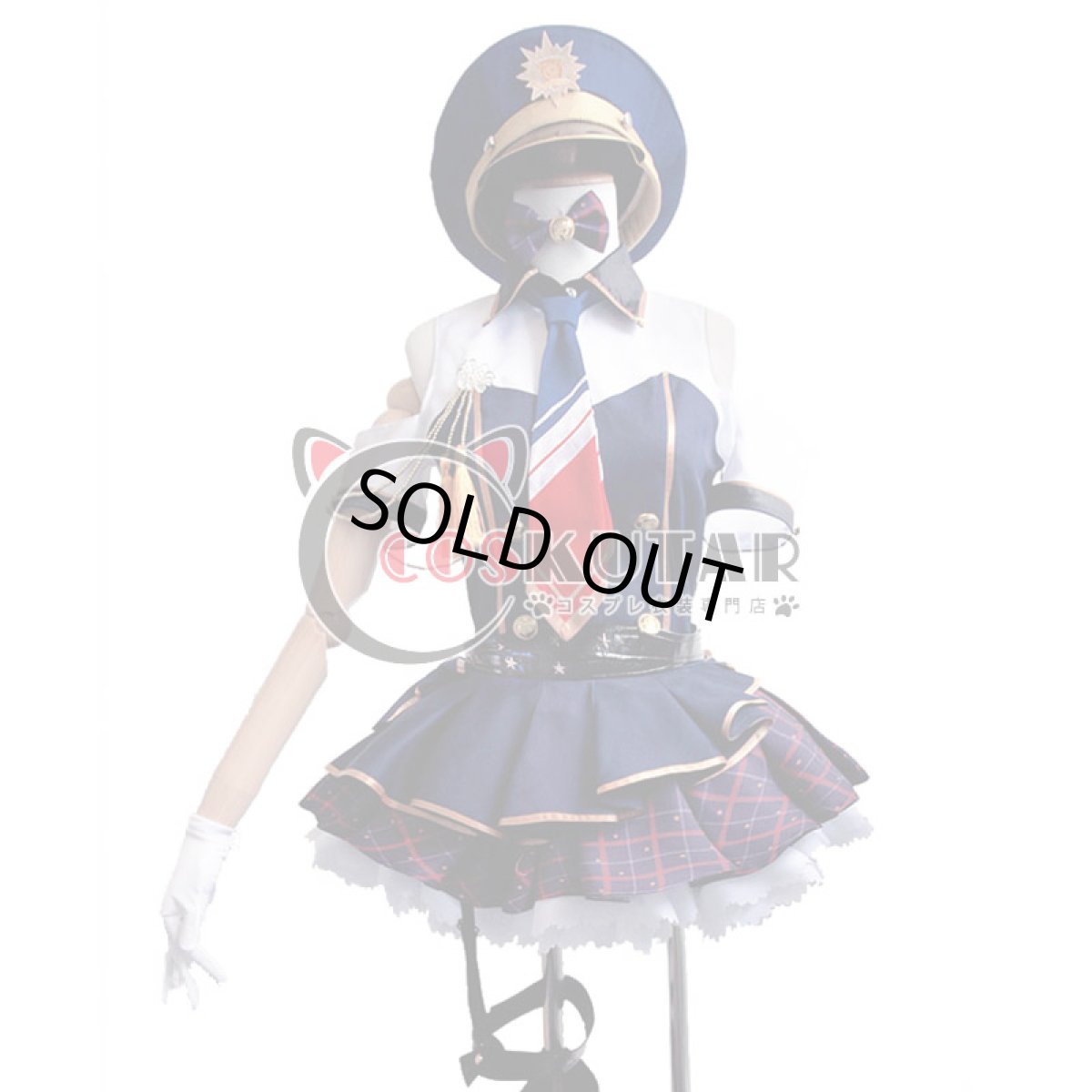 画像1: Love Live! ラブライブ! 南ことり 婦警 覚醒後 コスプレ衣装 (1)