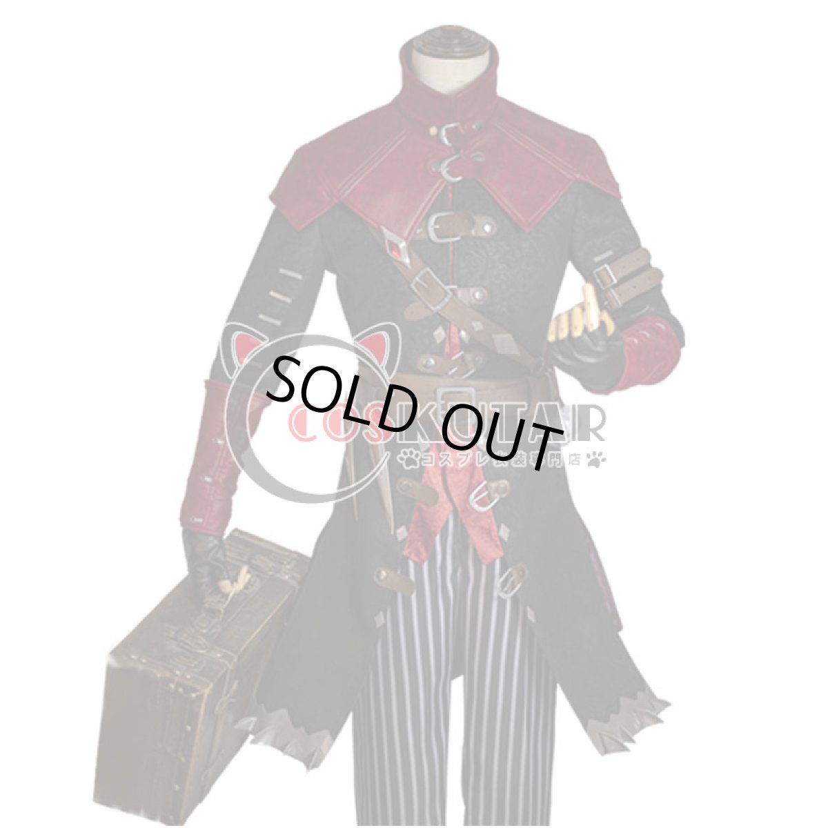 画像10: 第五人格 dentityV アイデンティティv エクソシスト 納棺師 イソップ・カール コスプレ衣装 (10)