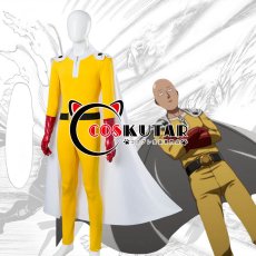 画像4: ワンパンマン 戦闘服 ヒーロースーツ 主人公 サイタマ コスプレ衣装 (4)