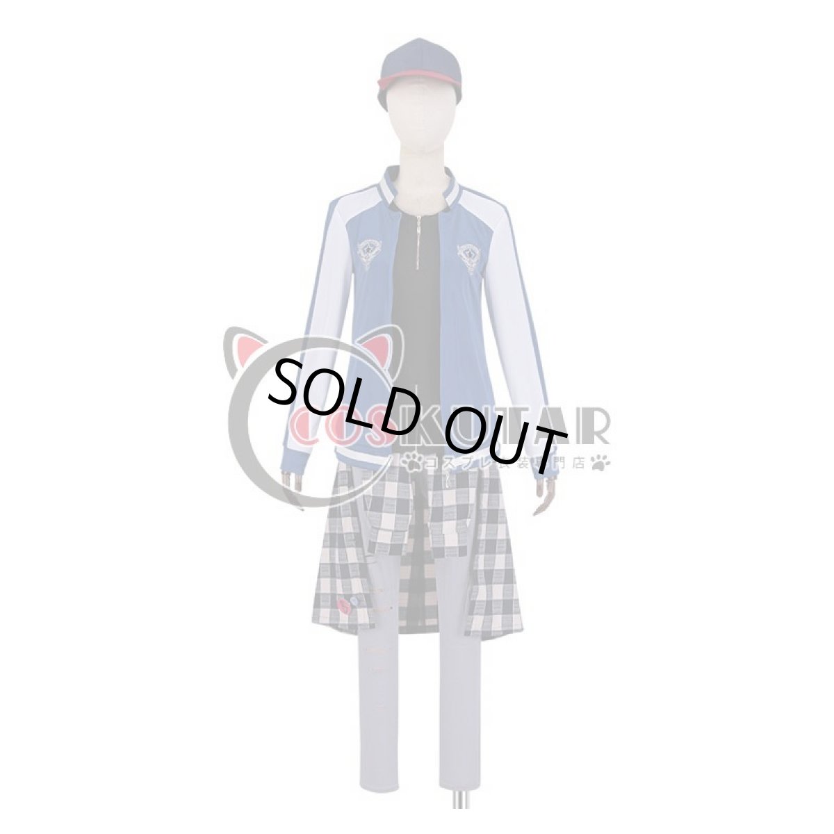 画像1: ヒプノシスマイク Buster Bros!!! MC.M.B 山田二郎 コスプレ衣装 (1)