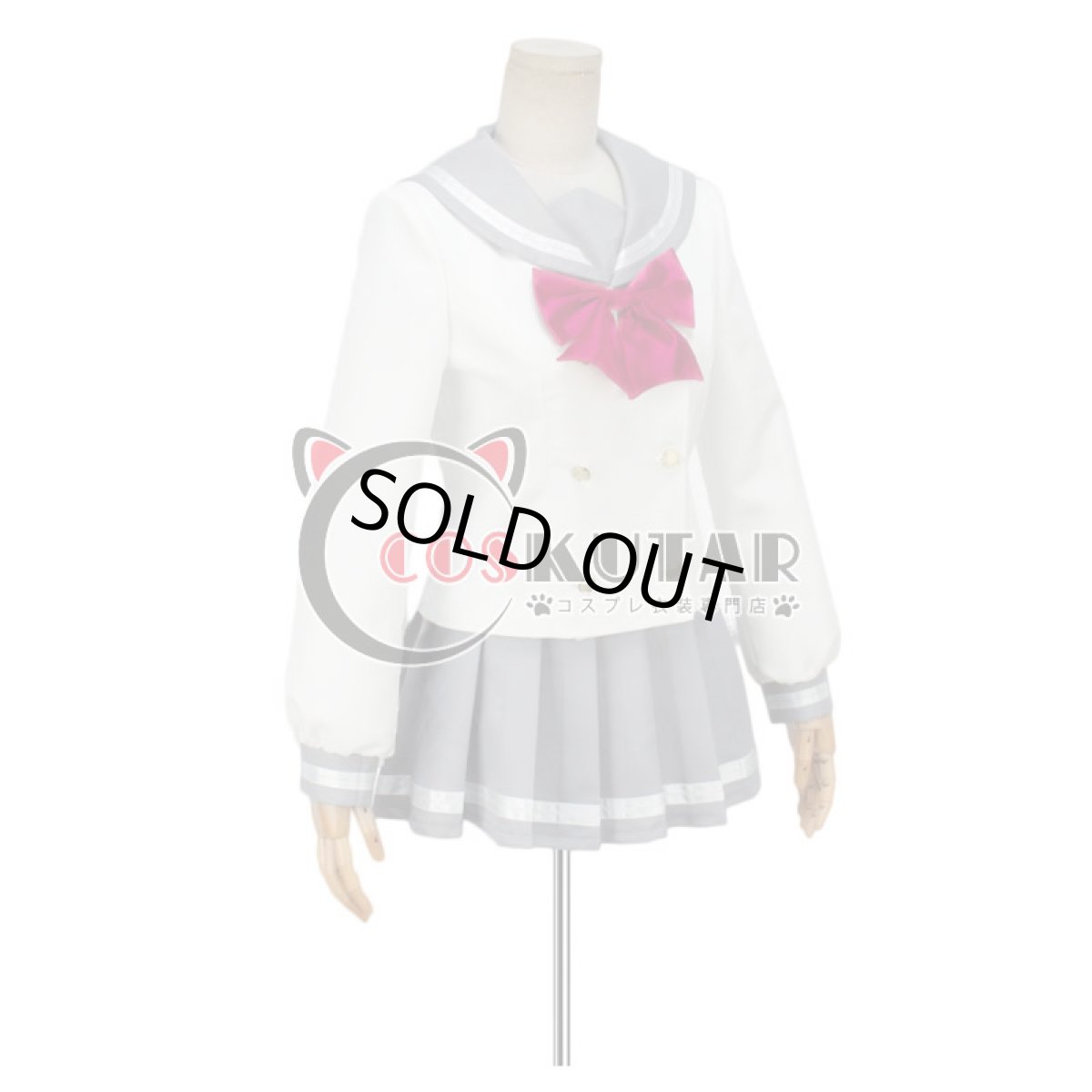 画像2: Love Live! ラブライブ! サンシャイン!! Aqours 高海千歌 桜内梨子 渡辺曜 コスプレ衣装 (2)