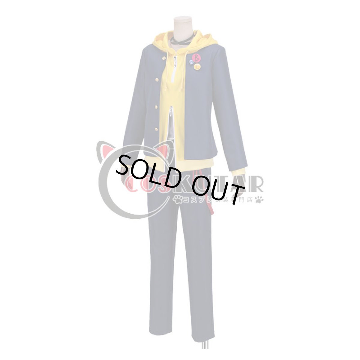 画像2: ヒプノシスマイク Buster Bros!!! MC.L.B 山田三郎 コスプレ衣 (2)