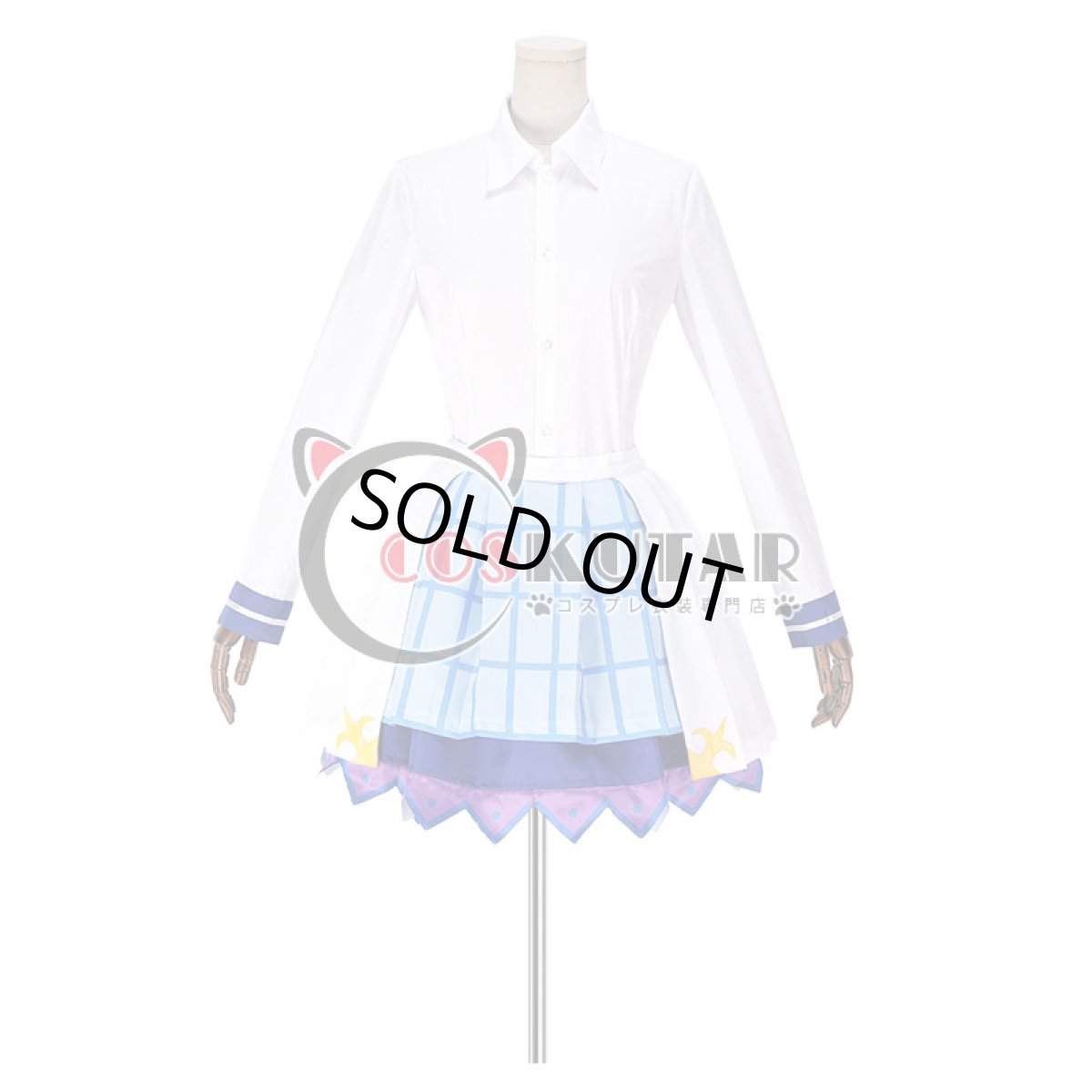 画像5: Love Live! ラブライブ!サンシャイン!! Aqours チカ 高海千歌 コスプレ衣装 (5)