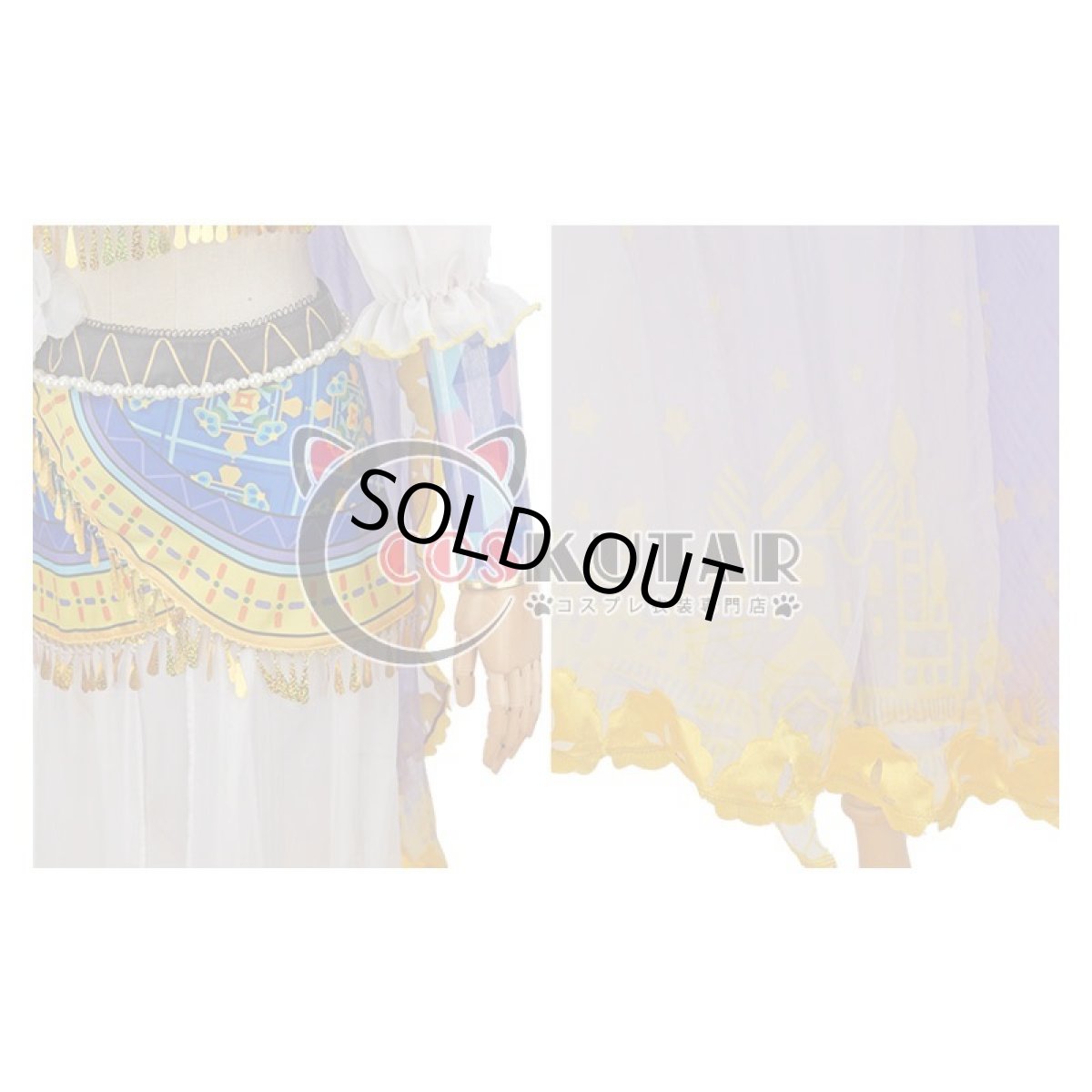 画像6: ラブライブ！LoveLive!　踊り子編　覚醒後　園田 海未　コスプレ衣装 (6)