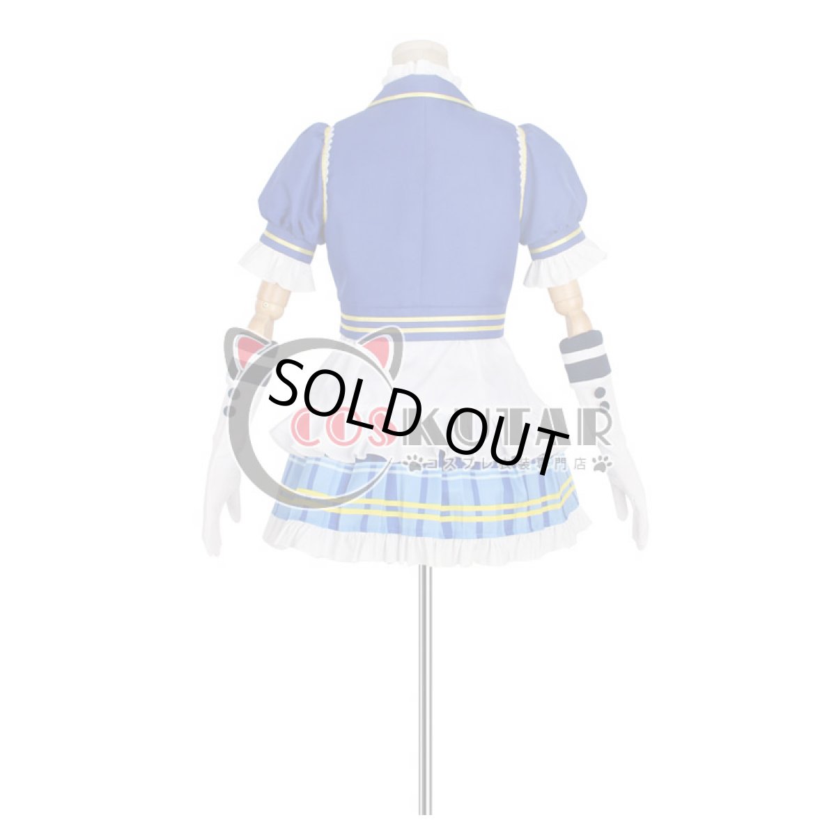 画像4: Love Live! ラブライブ! サンシャイン!! Aqours スクフェス夏 高海千歌 桜内梨子 松浦果南 黒澤ダイヤ 渡辺曜 津島善子 国木田花丸 小原鞠莉 黒澤ルビィ  コスプレ衣装 (4)