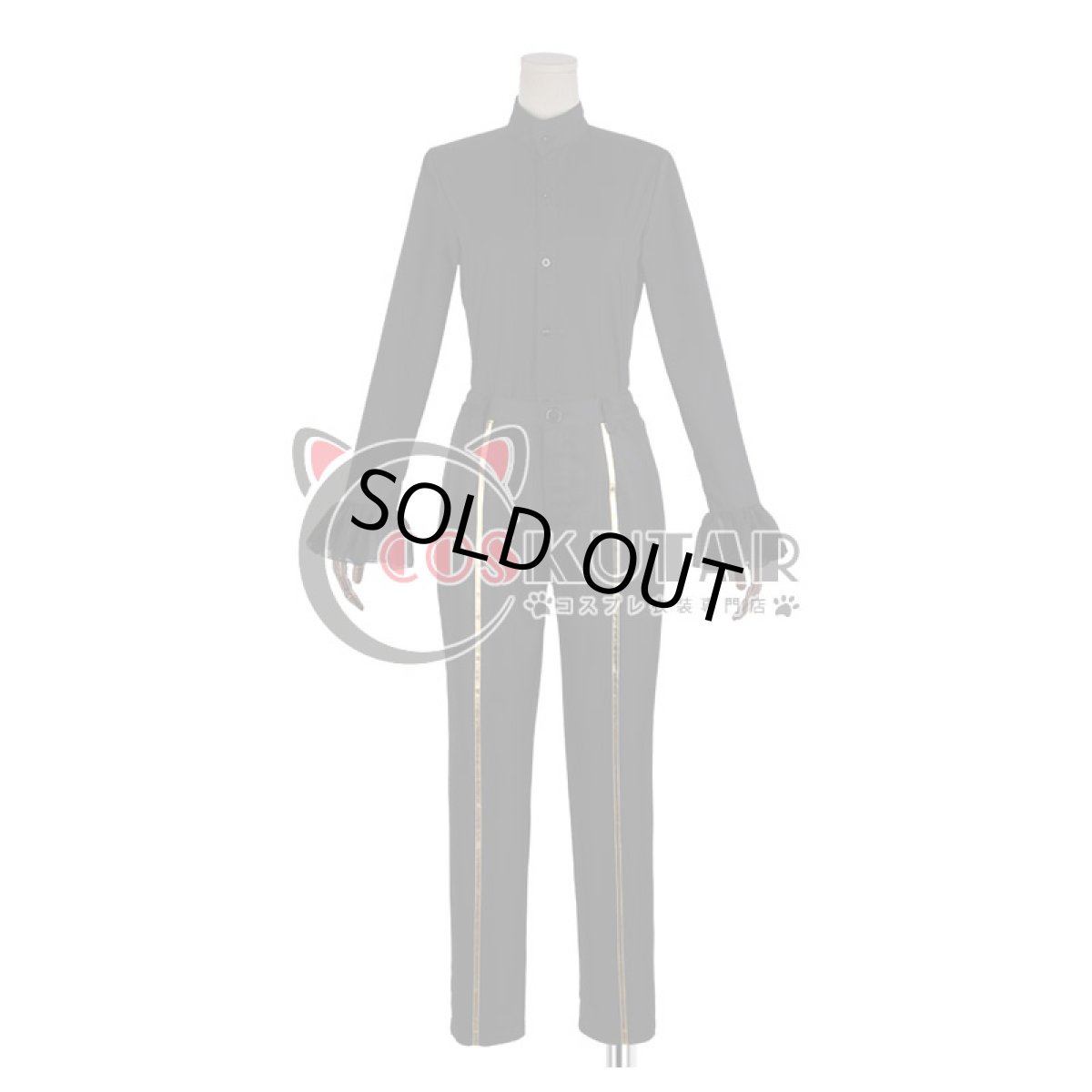 画像5: あんさんぶるスターズ！ スカウト！ 噪音◆渦巻くホラーナイトハロウィン 月永レオ コスプレ衣装 (5)