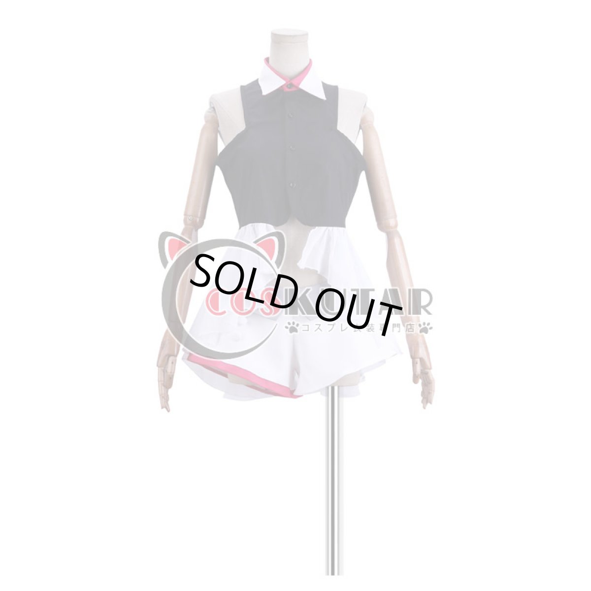 画像4: ツキウタ。女神候補生 Fluna 聖クリス 2017年ステージ衣装 コスプレ衣装 (4)