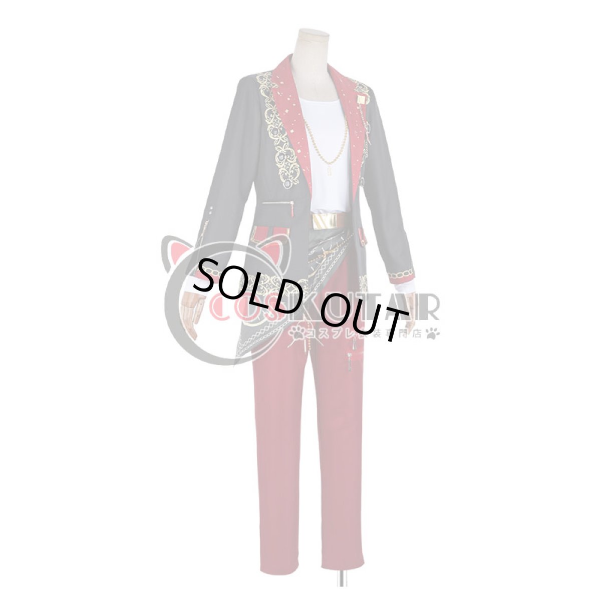 画像3: あんさんぶるスターズ！ Saga＊かけ上がるレインボーステージ 佐賀美陣 コスプレ衣装 (3)