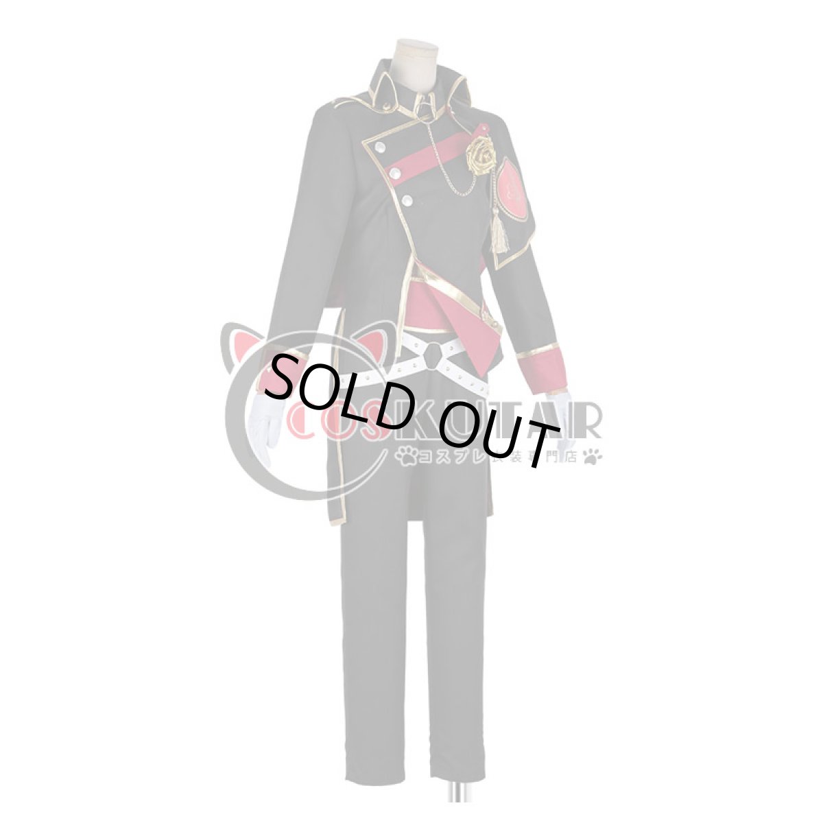 画像2: あんさんぶるスターズ！ 招待★ブラックブラッドバンケット 朔間零 羽風薫 コスプレ衣装 (2)