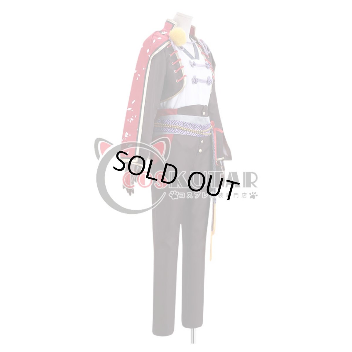 画像3: あんさんぶるスターズ！ デコレート?深紅のショコラフェス 神崎颯馬 コスプレ衣装 (3)