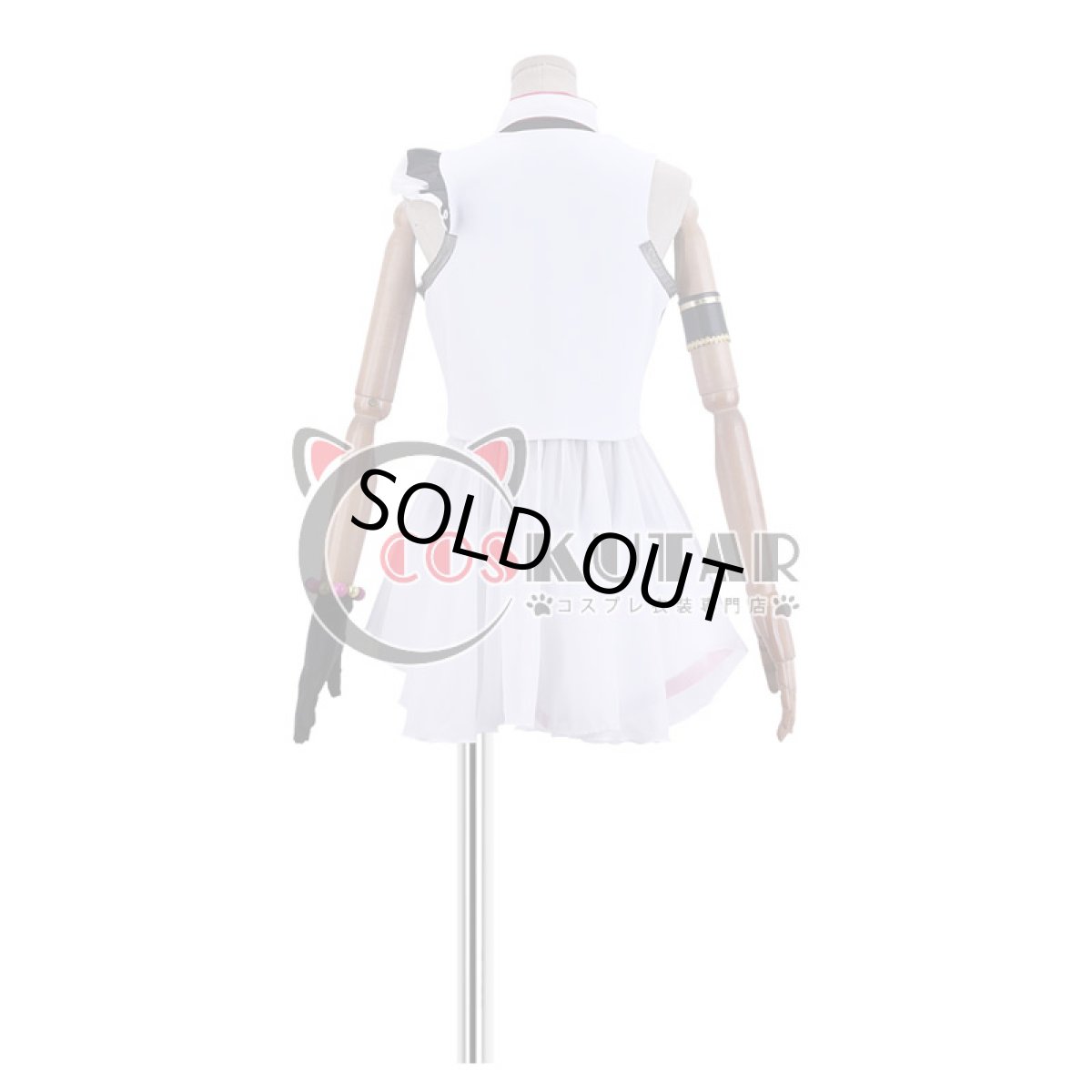 画像3: ツキウタ。女神候補生 Fluna 聖クリス 2017年ステージ衣装 コスプレ衣装 (3)