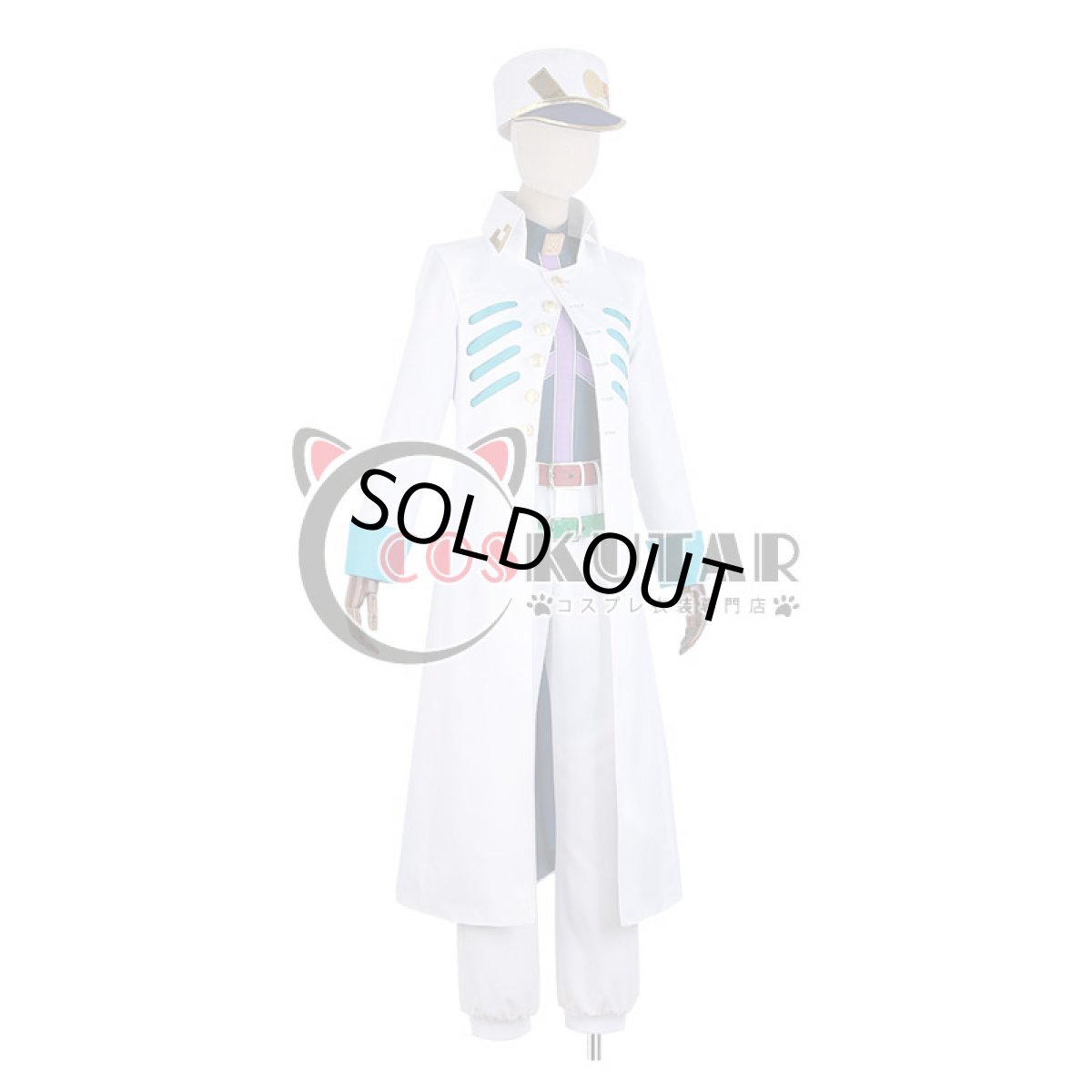 画像3: ジョジョの奇妙な冒険 第5部 黄金の風 空条承太郎 コスプレ衣装 (3)