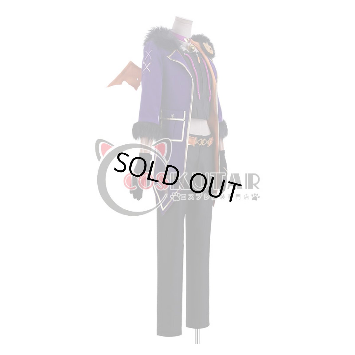 画像2: あんさんぶるスターズ！ スカウト！噪音◆渦巻くホラーナイトハロウィン 明星スバル コスプレ衣装 (2)