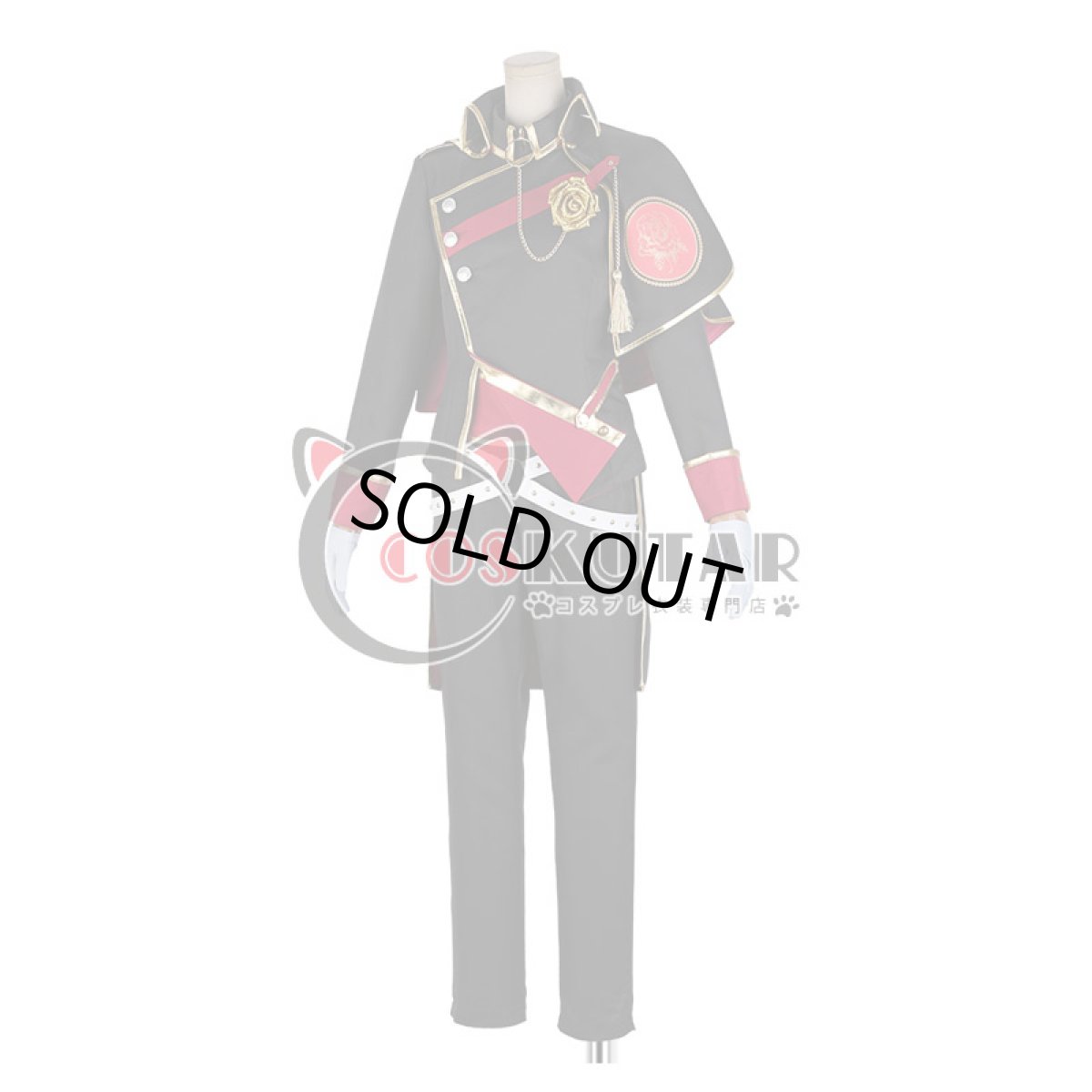 画像3: あんさんぶるスターズ！ 招待★ブラックブラッドバンケット 朔間零 羽風薫 コスプレ衣装 (3)