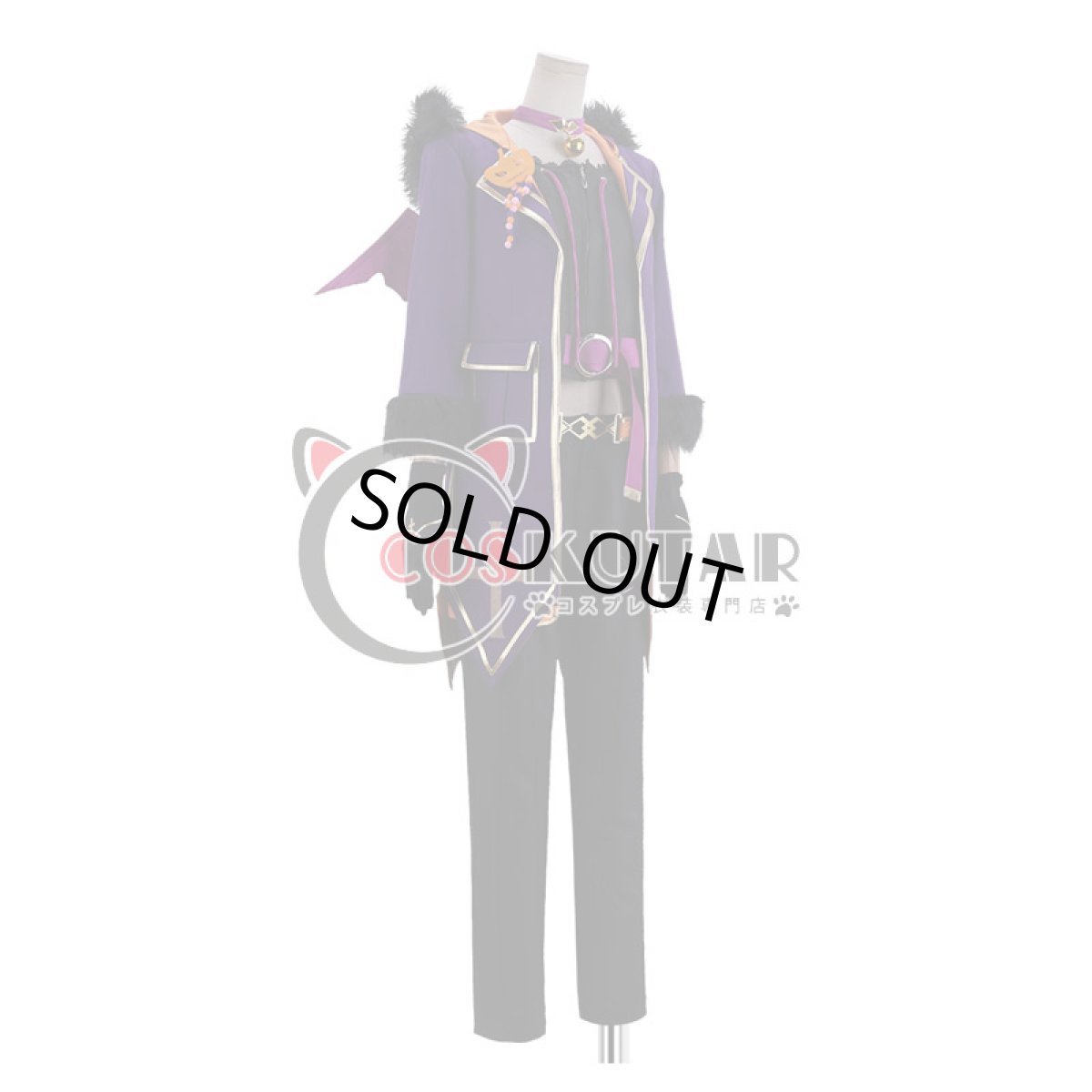 画像2: あんさんぶるスターズ！ スカウト！ 噪音◆渦巻くホラーナイトハロウィン 衣更真緒 コスプレ衣装 (2)