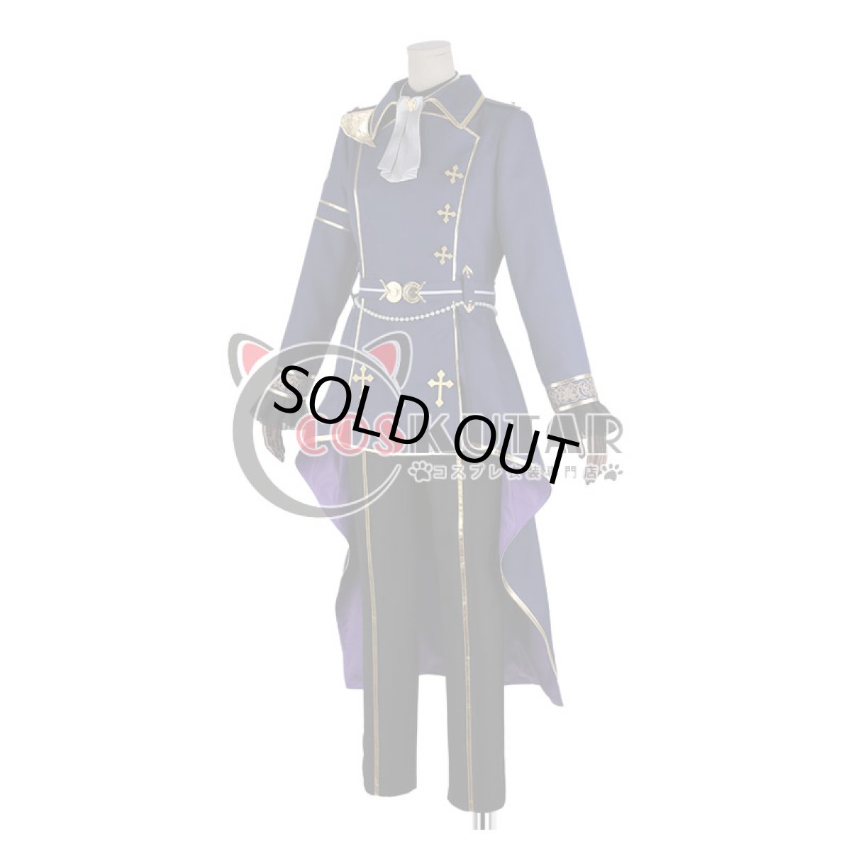 画像2: あんさんぶるスターズ！ スカウト！ 噪音◆渦巻くホラーナイトハロウィン 月永レオ コスプレ衣装 (2)