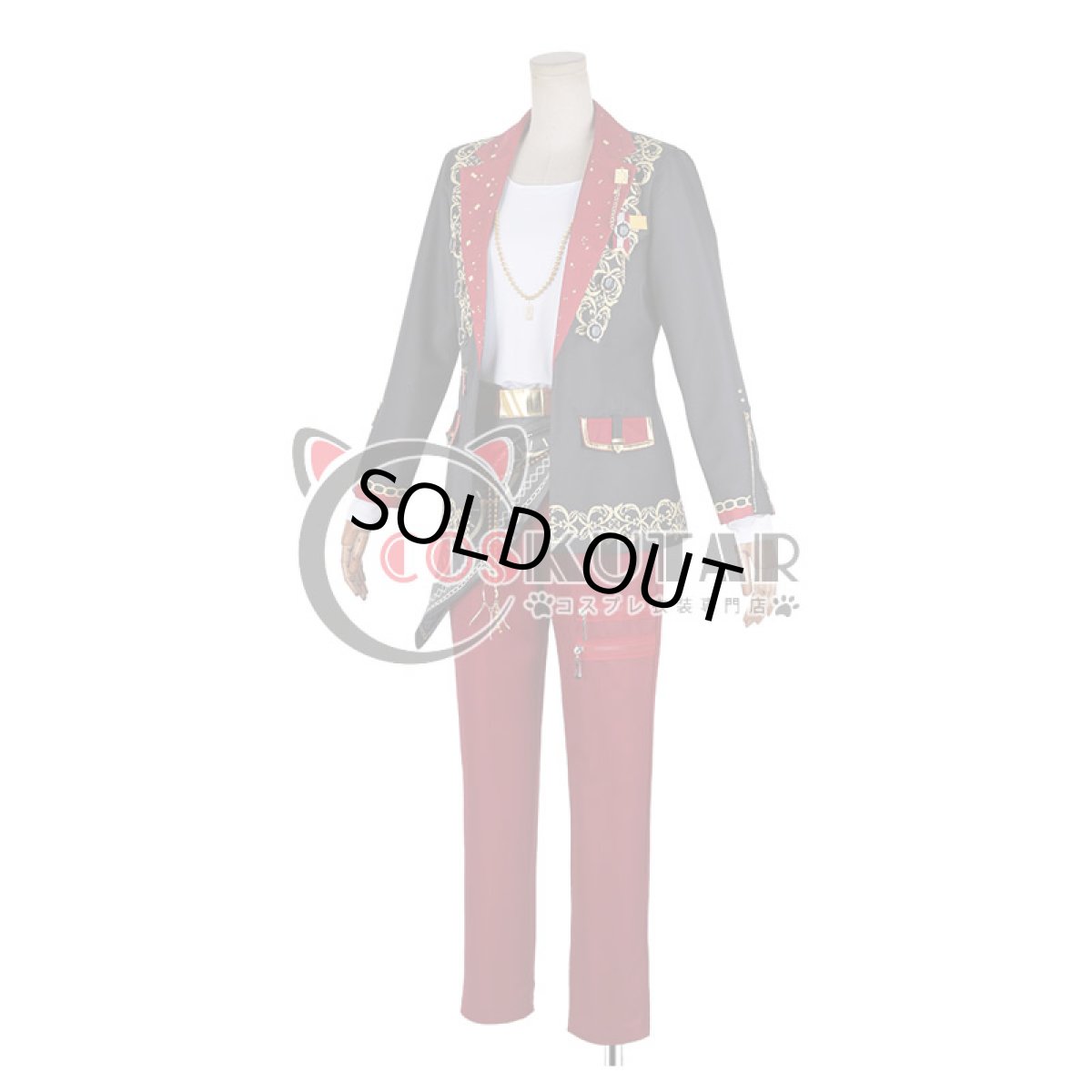 画像2: あんさんぶるスターズ！ Saga＊かけ上がるレインボーステージ 佐賀美陣 コスプレ衣装 (2)