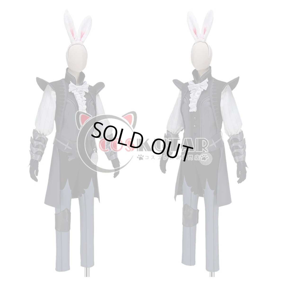 画像2: オトメ勇者 ヒューズ 泣き虫ウサギ コスプレ衣装 (2)