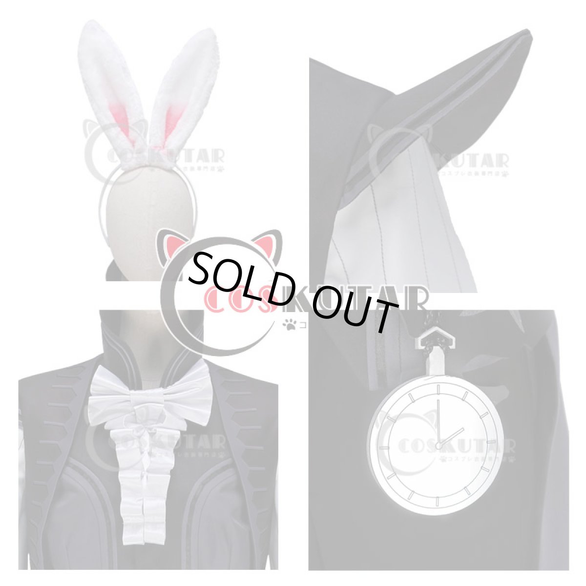 画像5: オトメ勇者 ヒューズ 泣き虫ウサギ コスプレ衣装 (5)