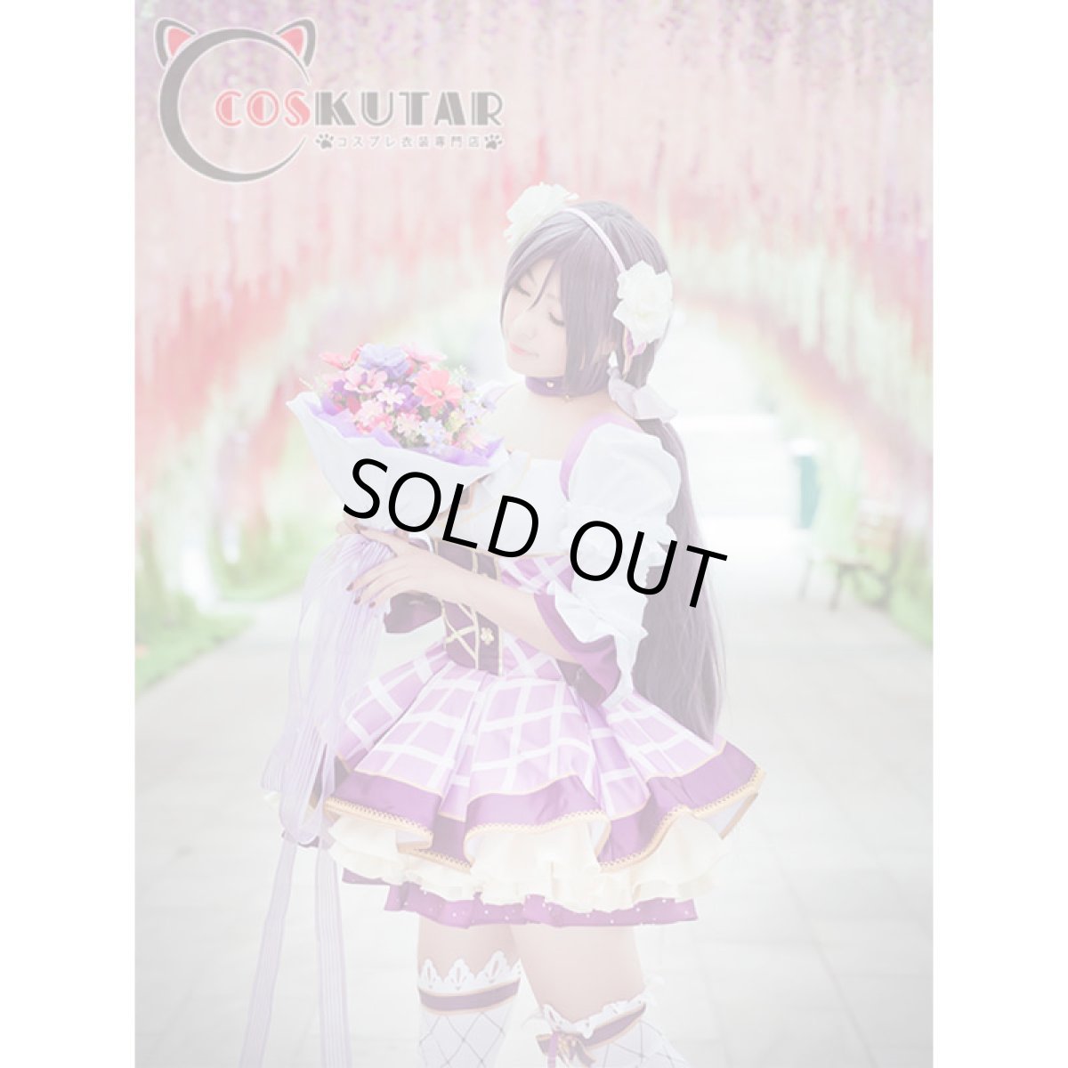画像8: Love Live! ラブライブ! フラワーブーケ編 覚醒後 東條希 コスプレ衣装 (8)