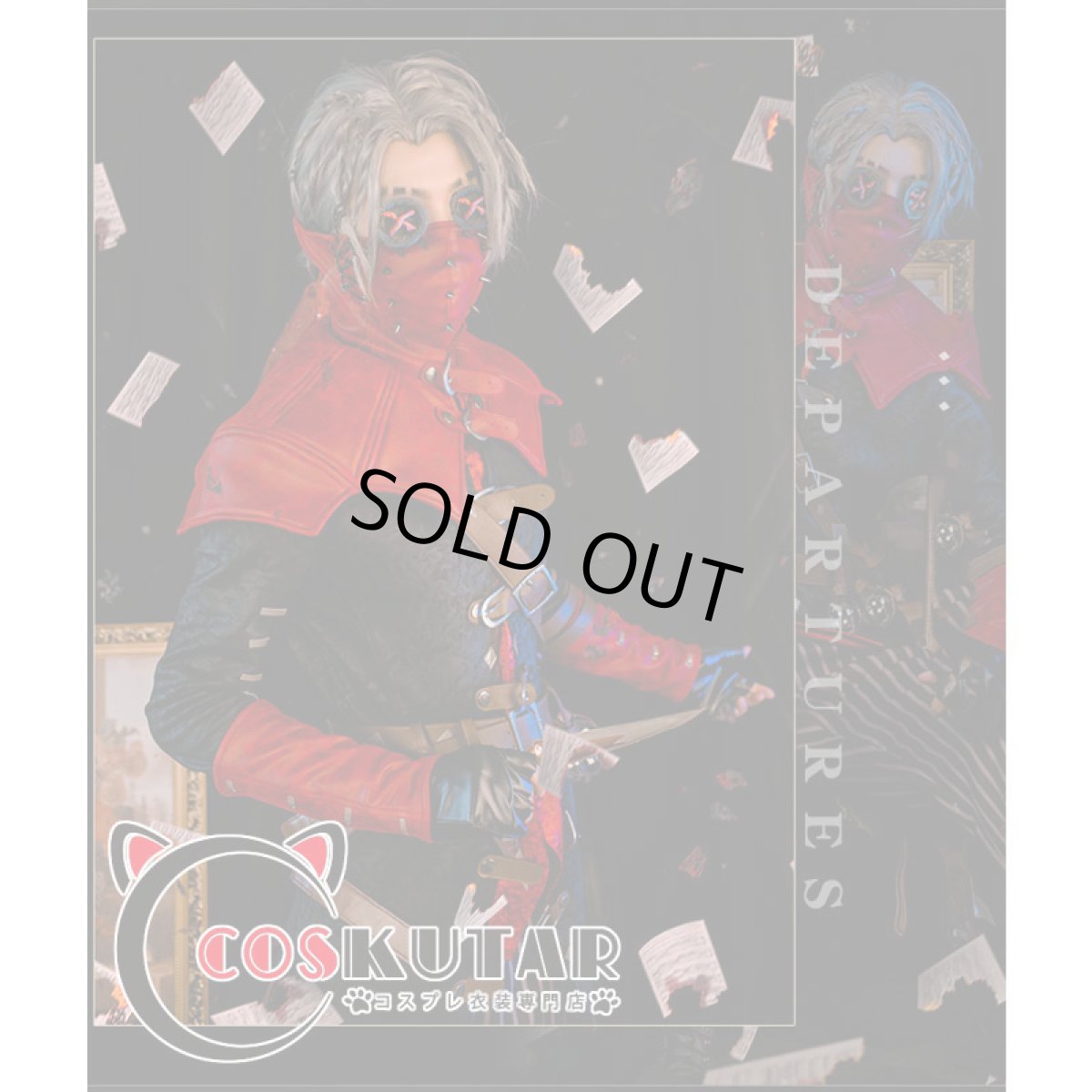 画像4: 第五人格 dentityV アイデンティティv エクソシスト 納棺師 イソップ・カール コスプレ衣装 (4)