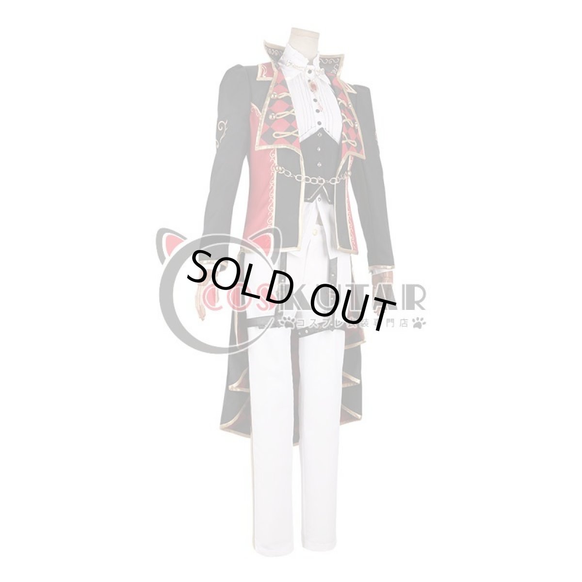 画像2: あんさんぶるスターズ！ 駆け引き◆ワンダーゲーム 七種茨 コスプレ衣装 (2)