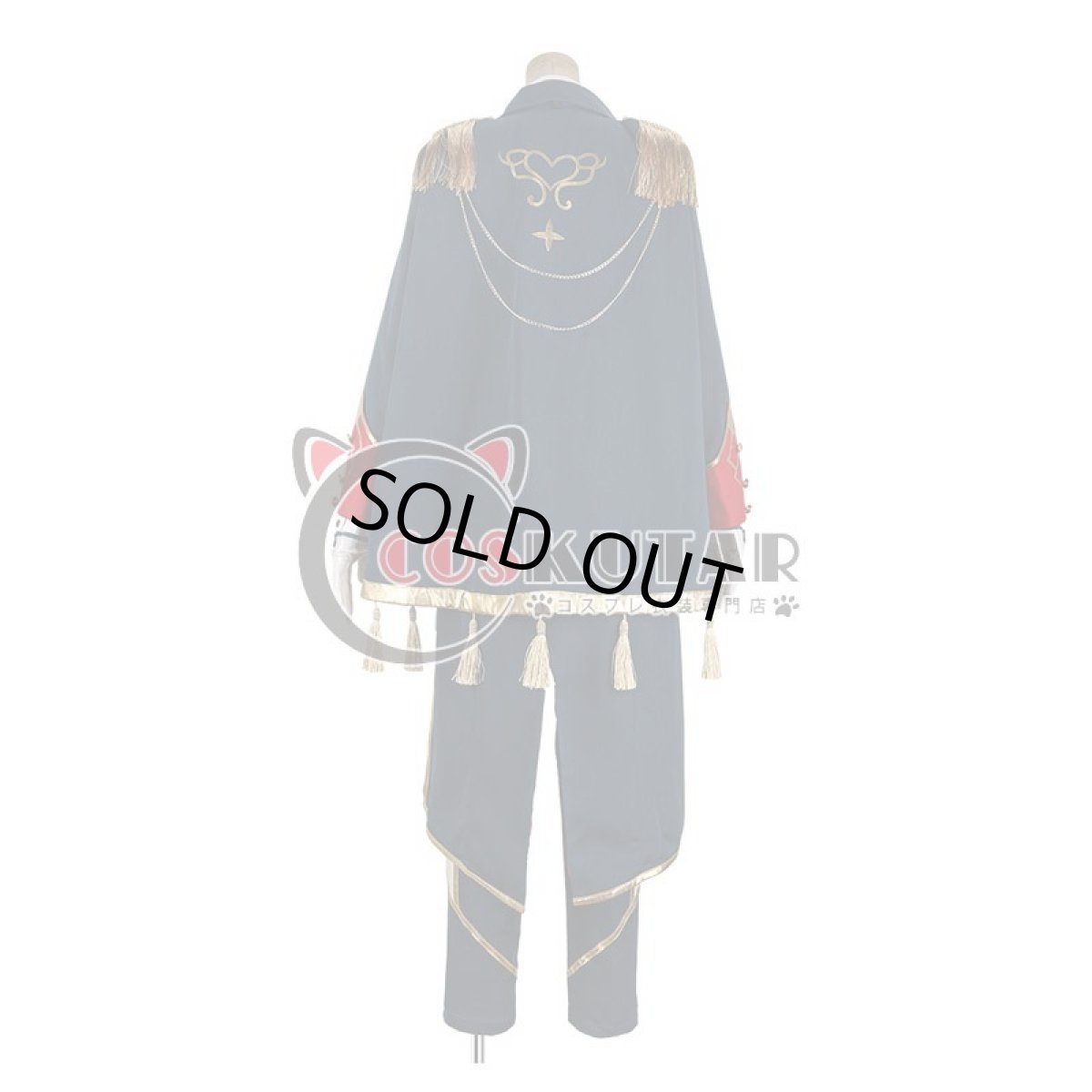 画像4: あんさんぶるスターズ！ レクイエム＊誓いの剣と返礼祭 朱桜司 コスプレ衣装 (4)