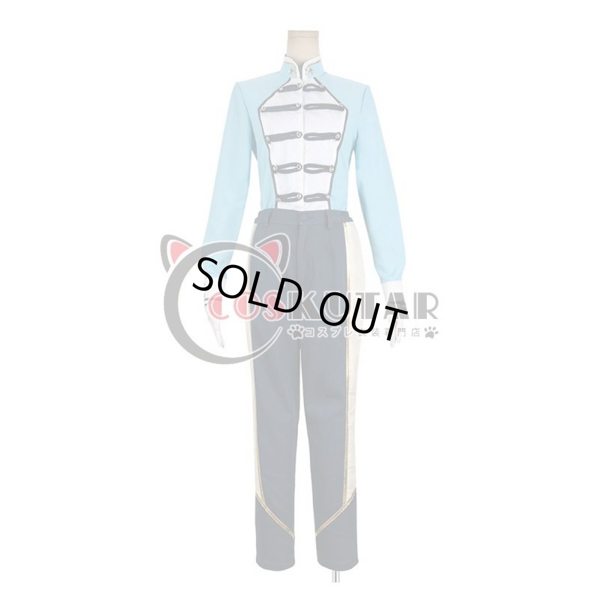 画像5: あんさんぶるスターズ！ レクイエム＊誓いの剣と返礼祭 朱桜司 コスプレ衣装 (5)