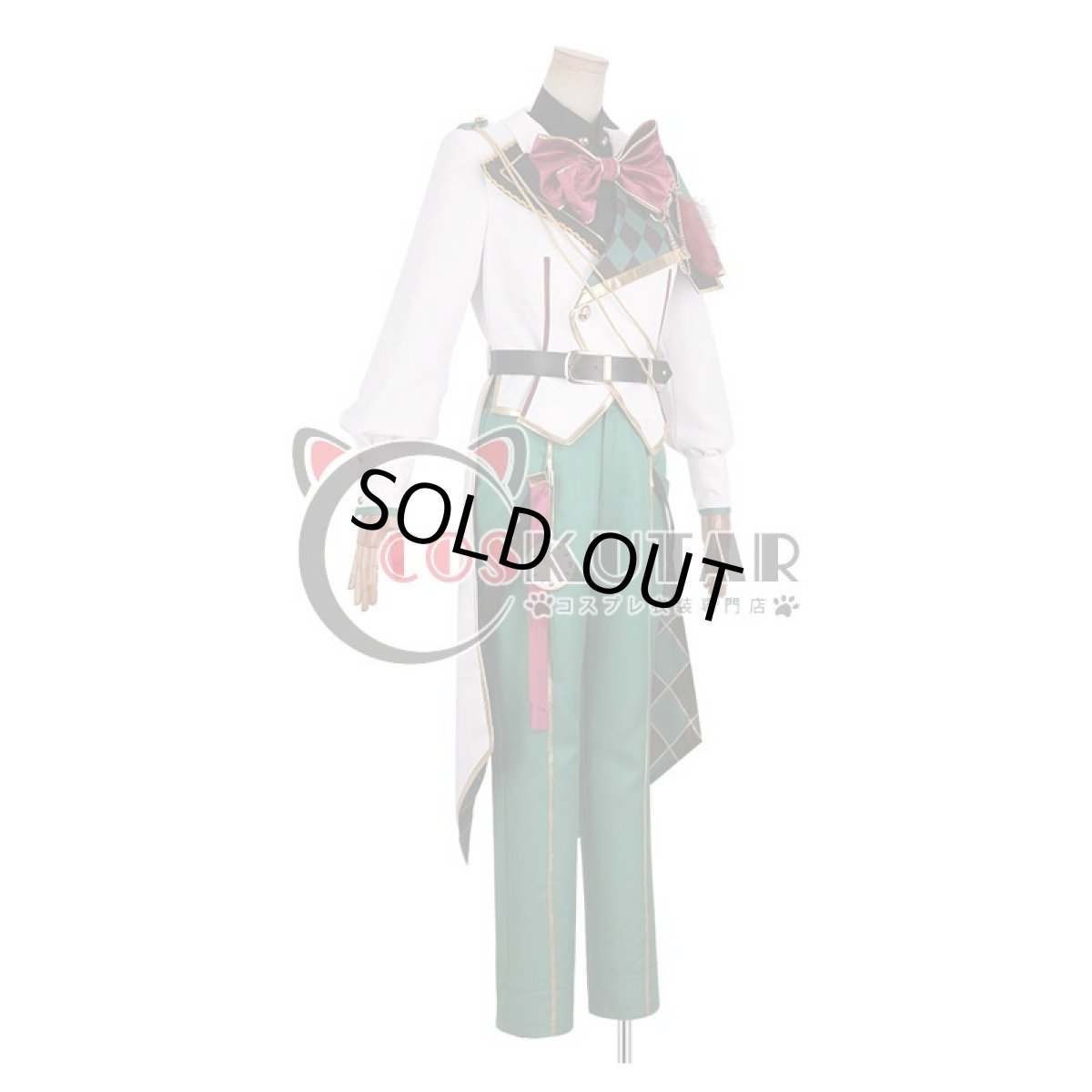 画像2: あんさんぶるスターズ！ 駆け引き◆ワンダーゲーム 青葉つむぎ コスプレ衣装 (2)